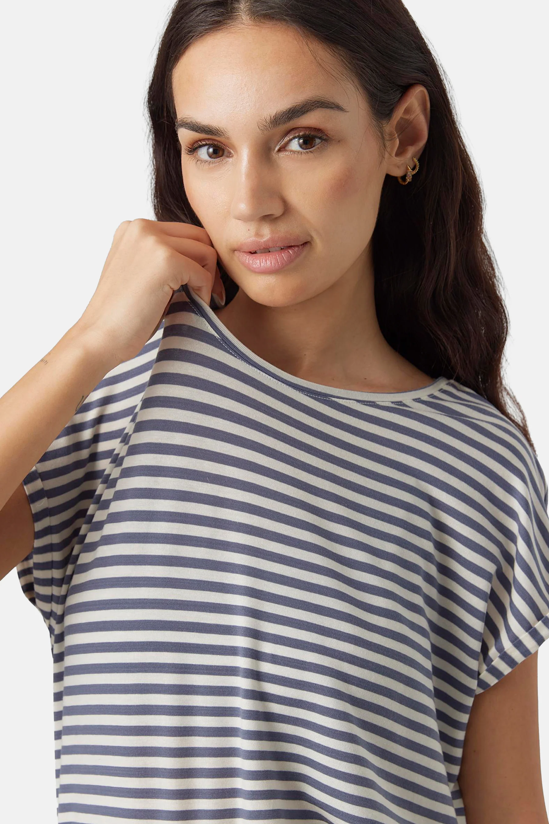 T-shirt met korte mouwen - blauw - Image 4