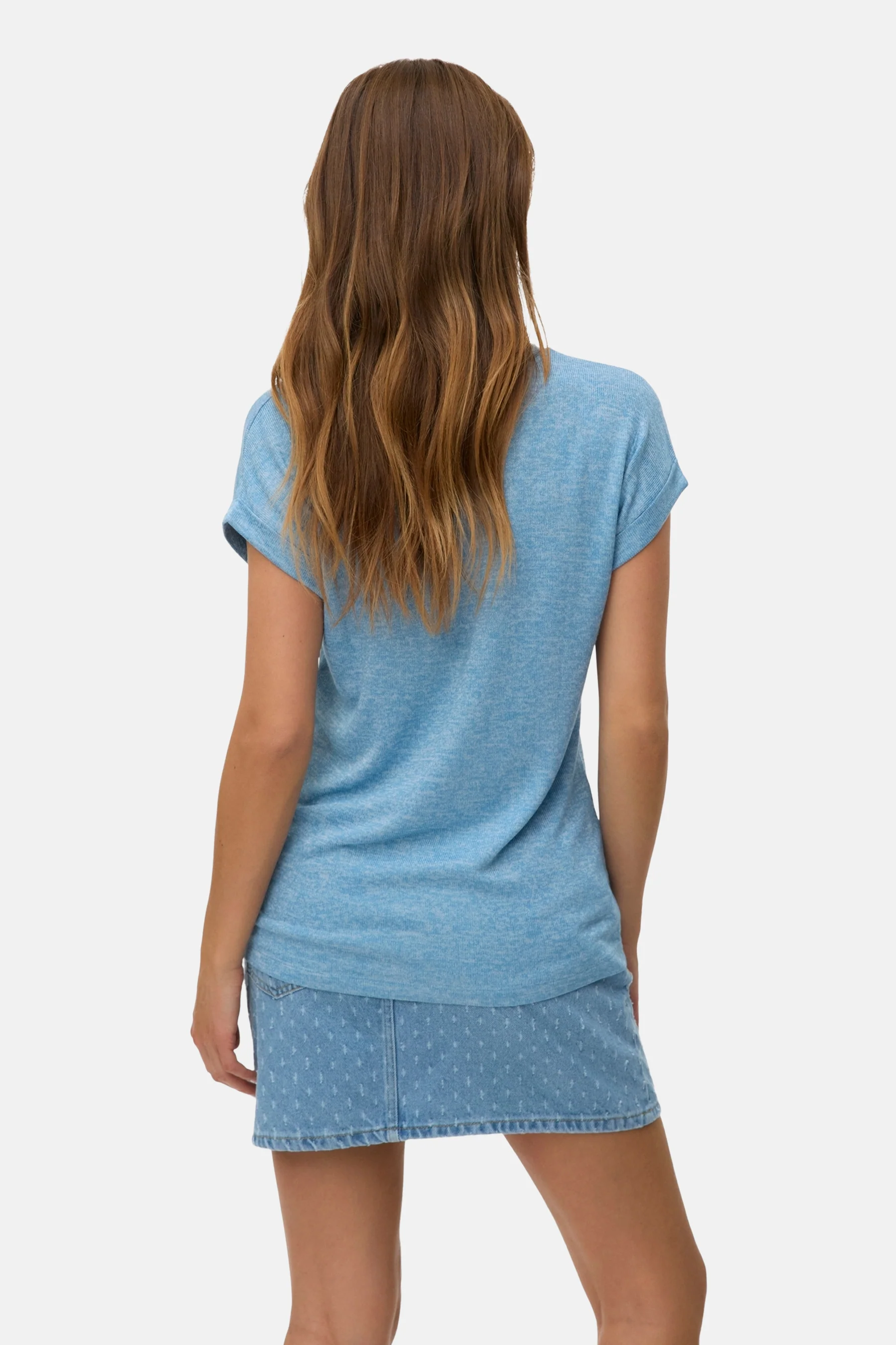T-shirt met korte mouwen - blauw - Image 3