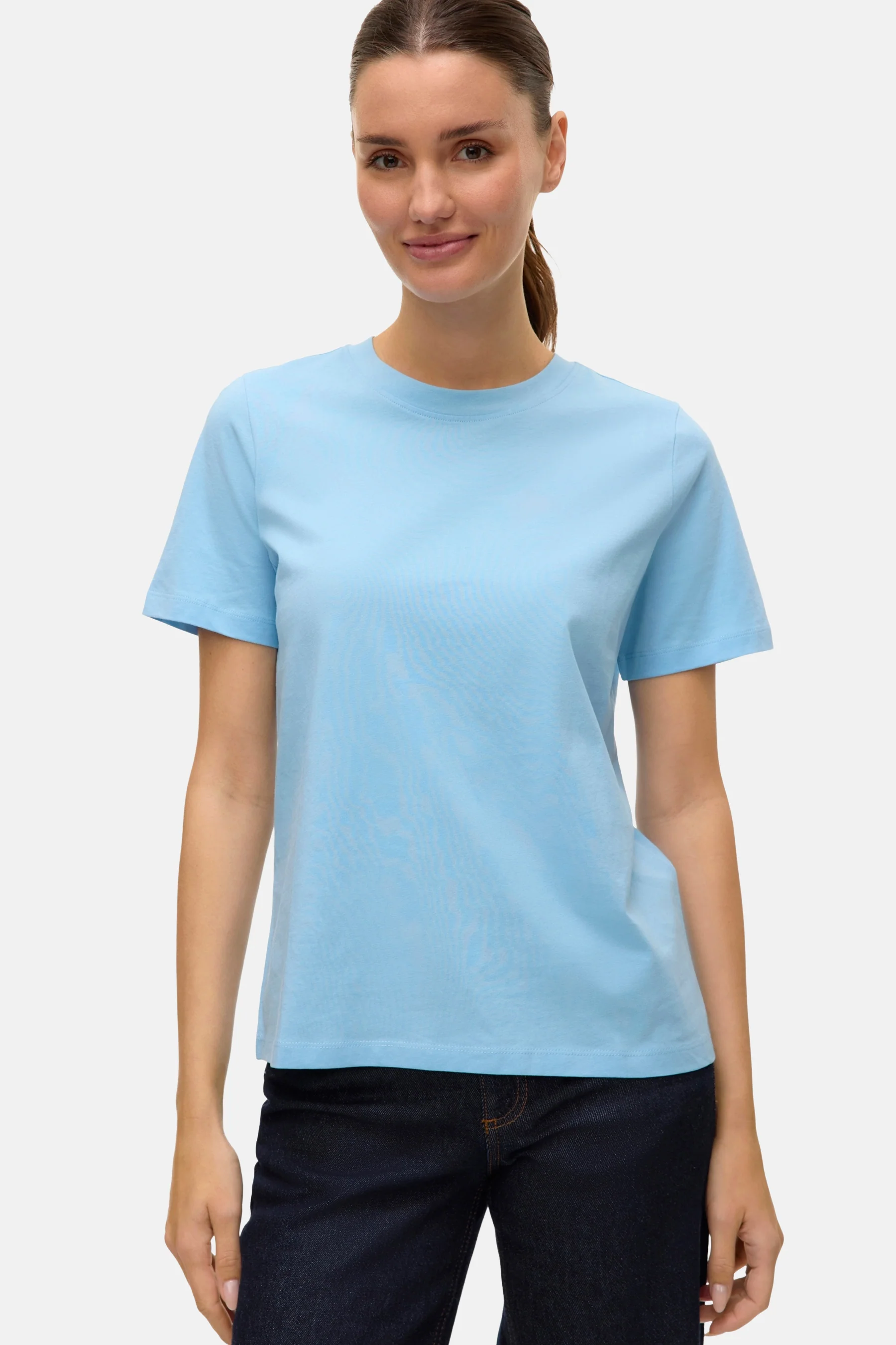 T-shirt met korte mouwen - blauw - Image 4