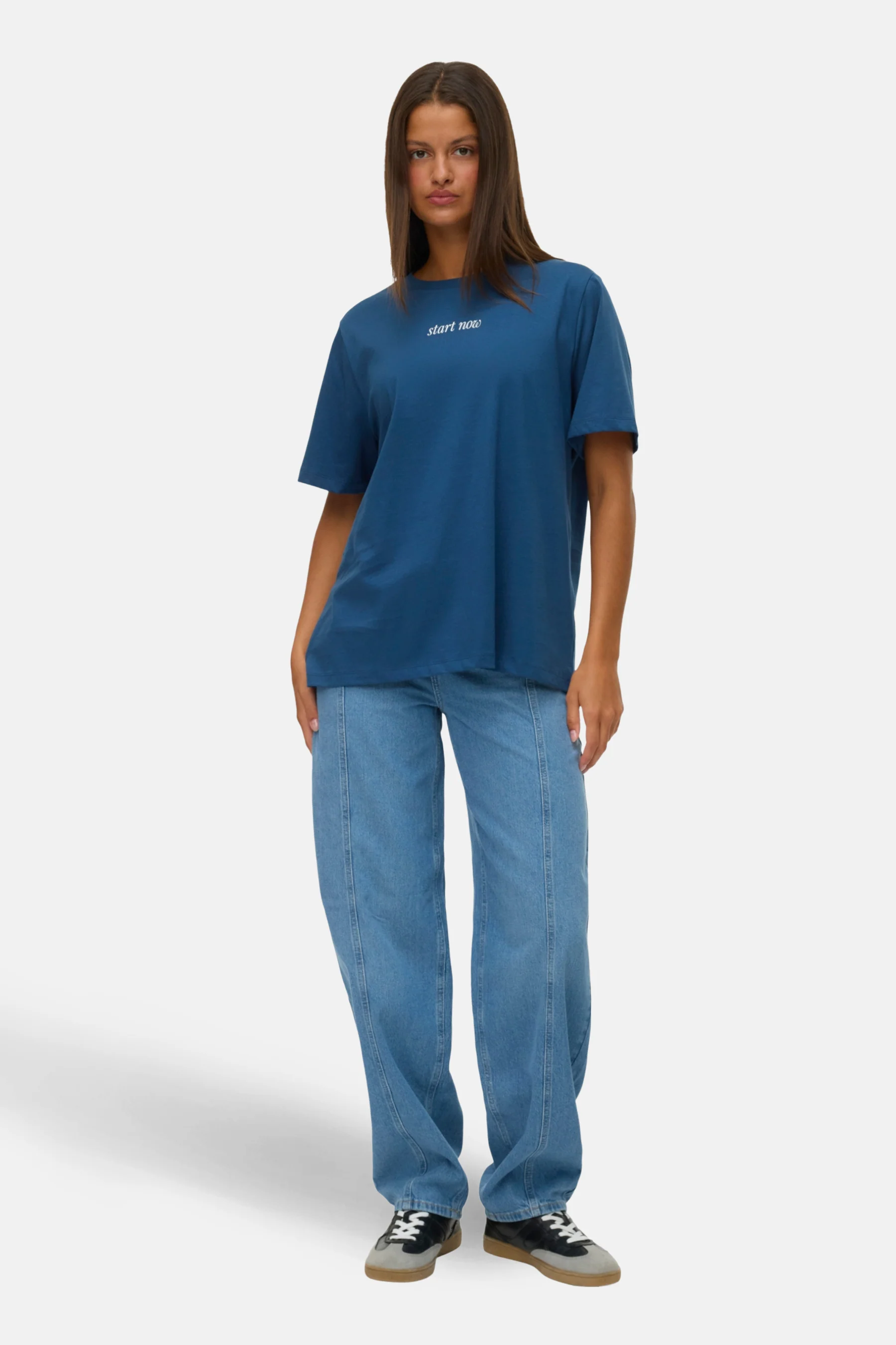 T-shirt met korte mouwen - blauw - Image 2