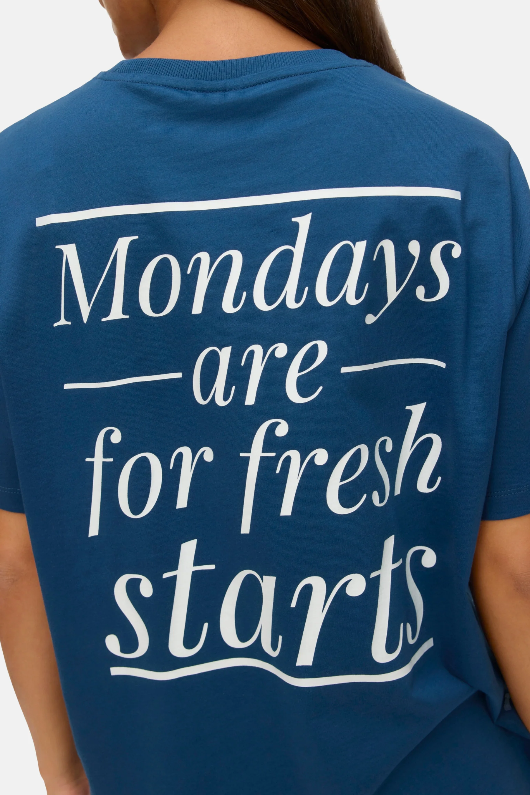 T-shirt met korte mouwen - blauw - Image 3