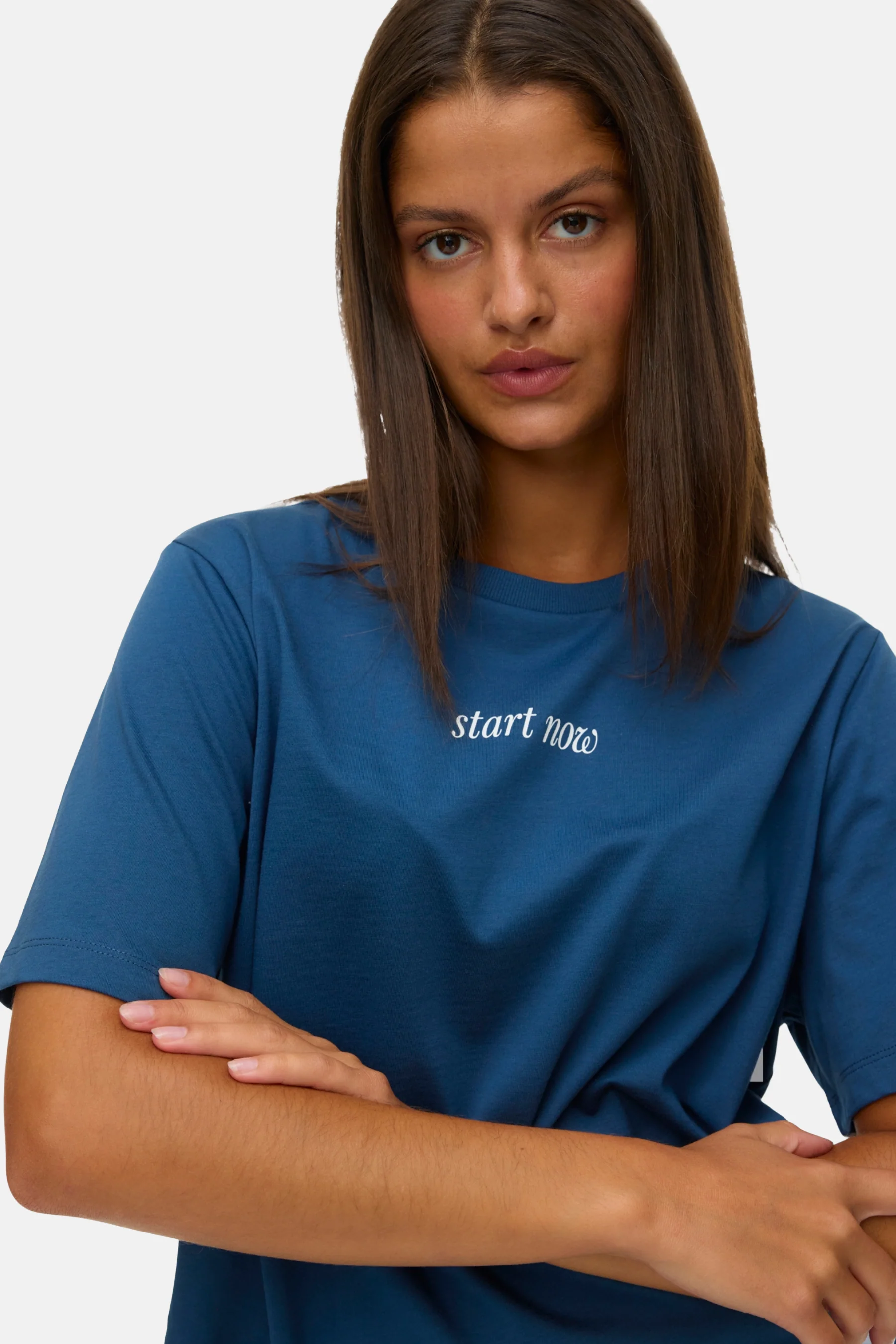 T-shirt met korte mouwen - blauw - Image 4