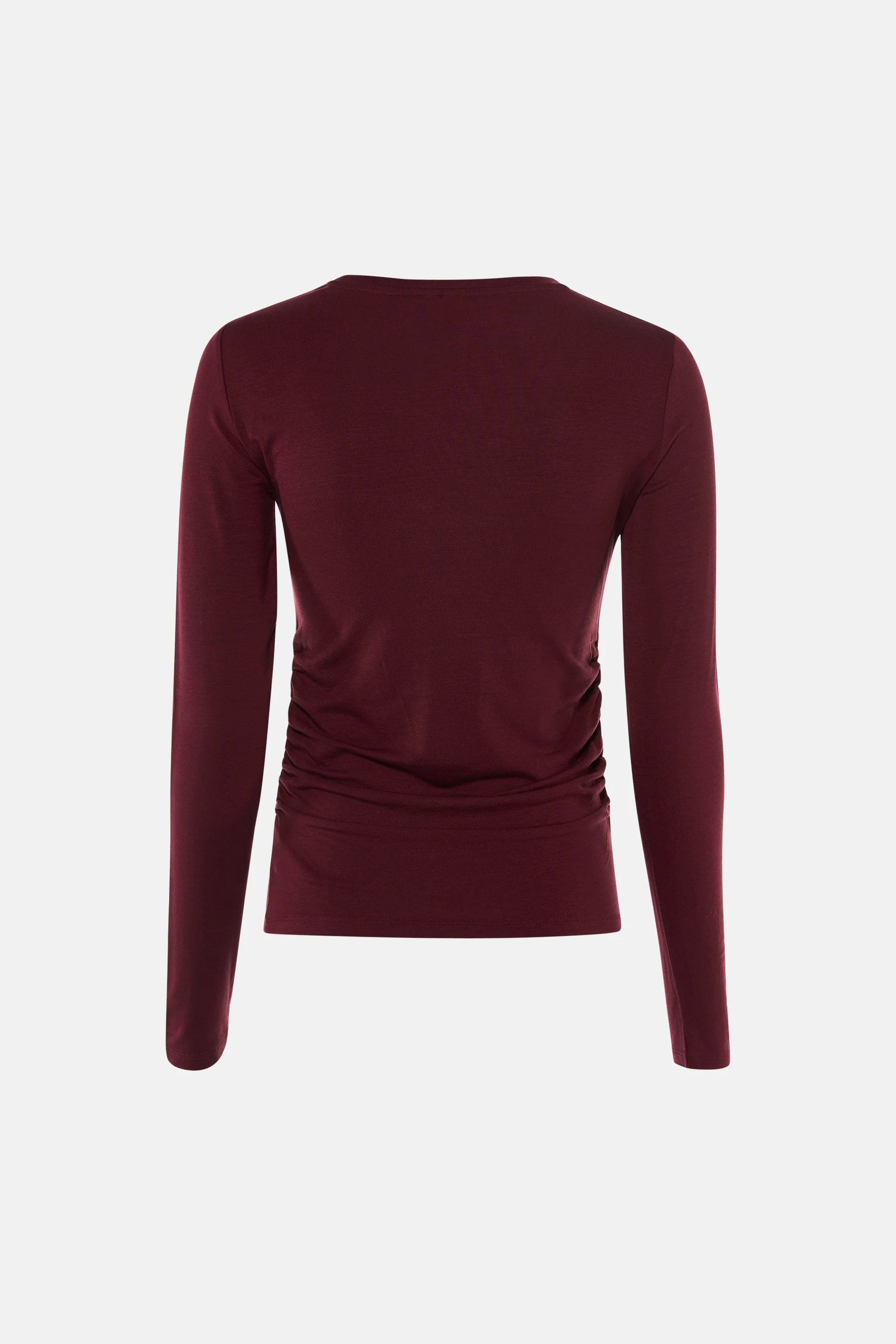 T-shirt met korte mouwen - Bordeaux - Image 2