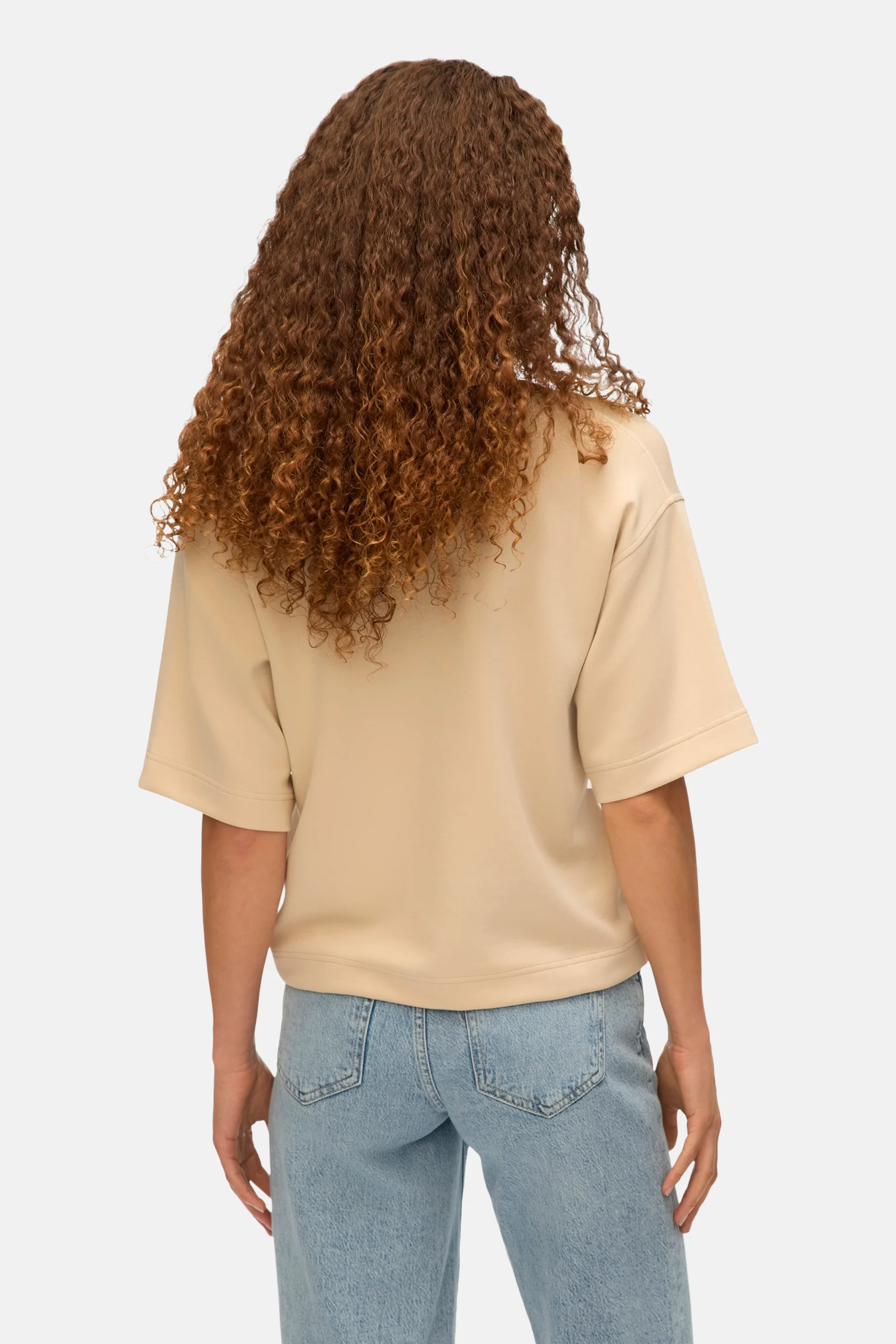 T-shirt met korte mouwen - ecru - Image 3