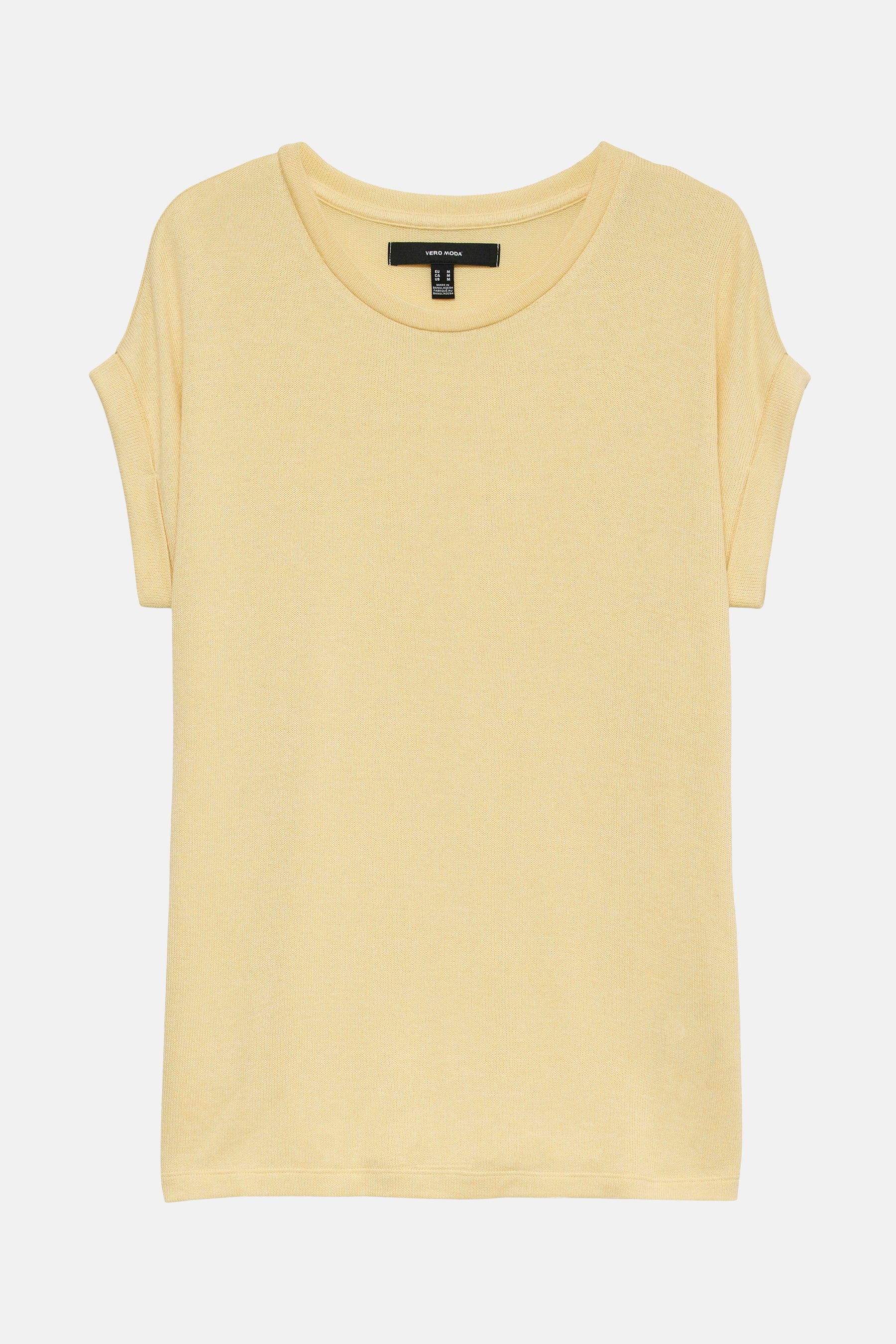 T-shirt met korte mouwen - geel - Image 5
