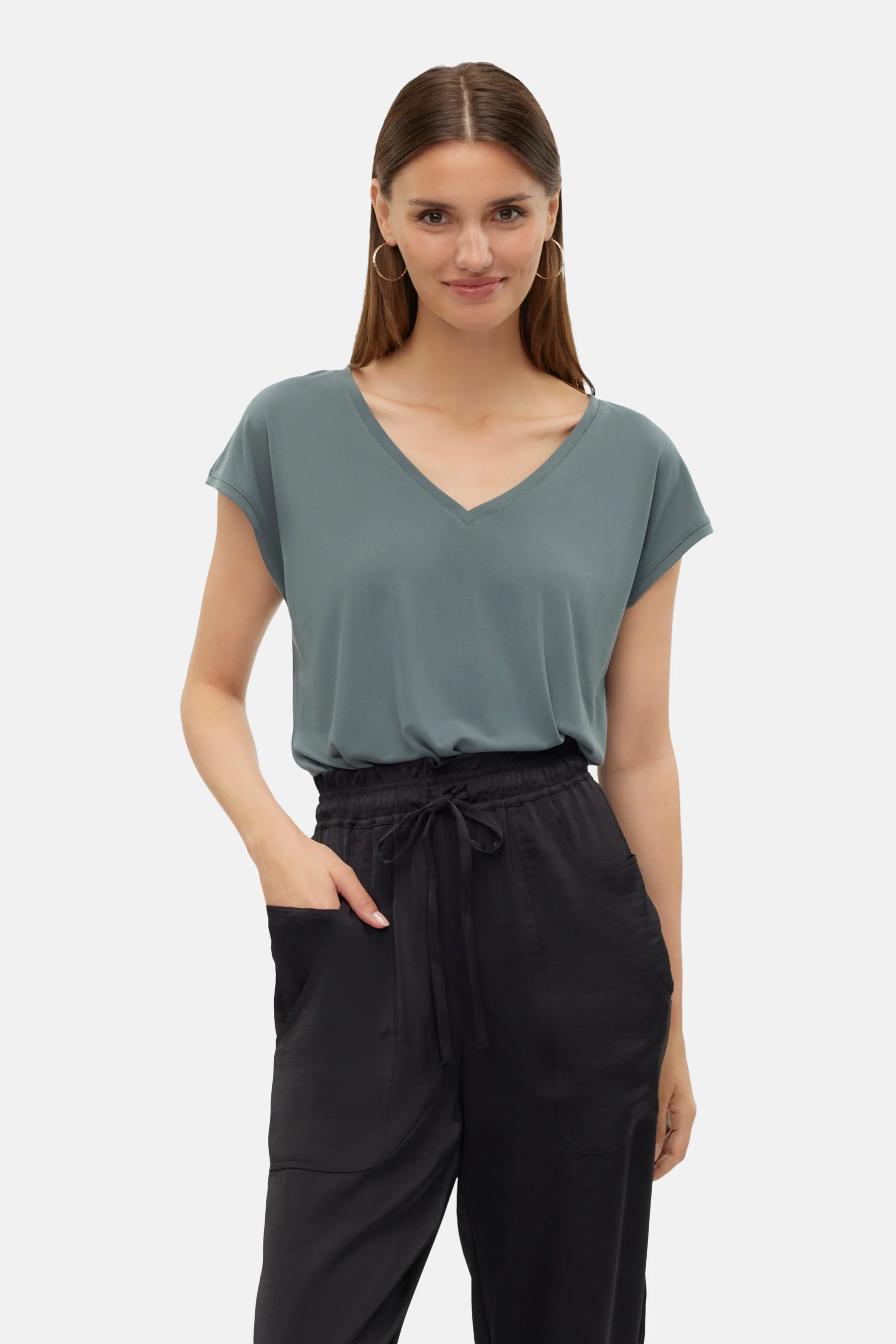 T-shirt met korte mouwen - groen