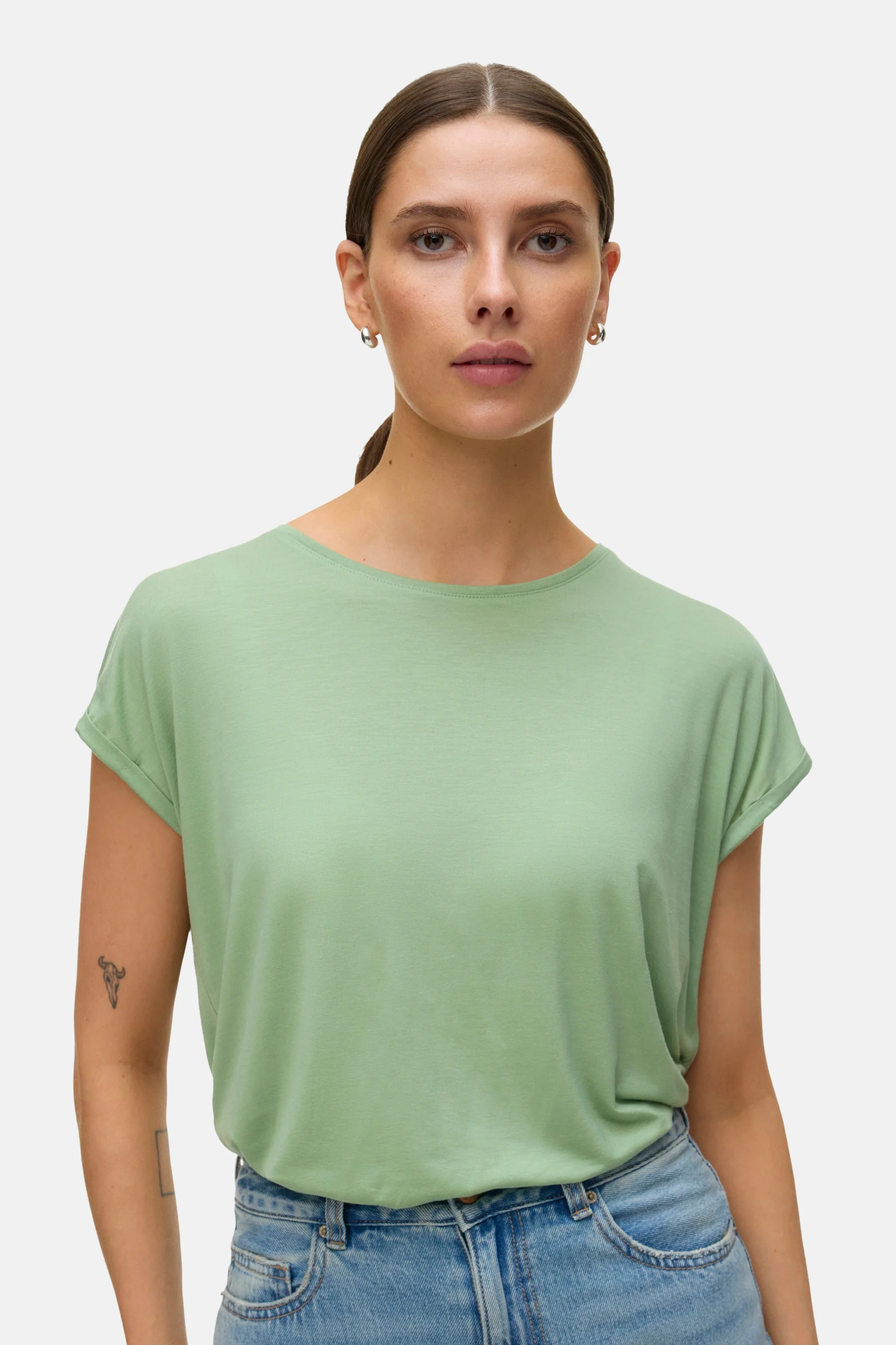 T-shirt met korte mouwen - groen