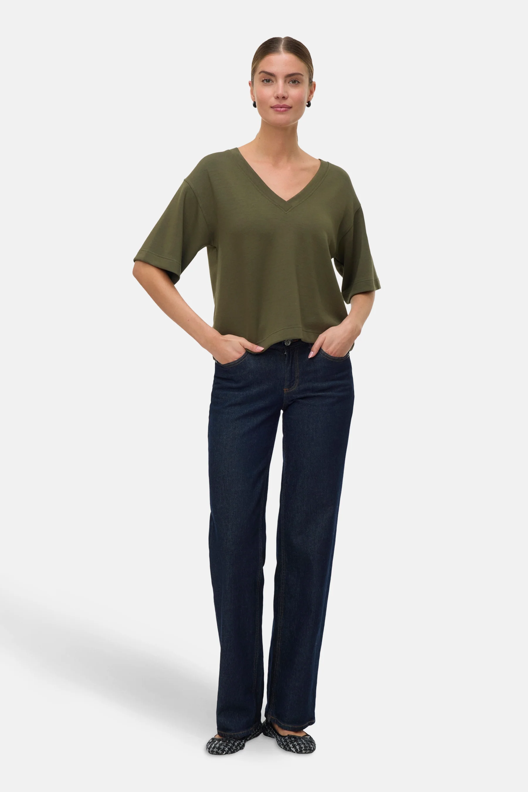 T-shirt met korte mouwen - groen - Image 2
