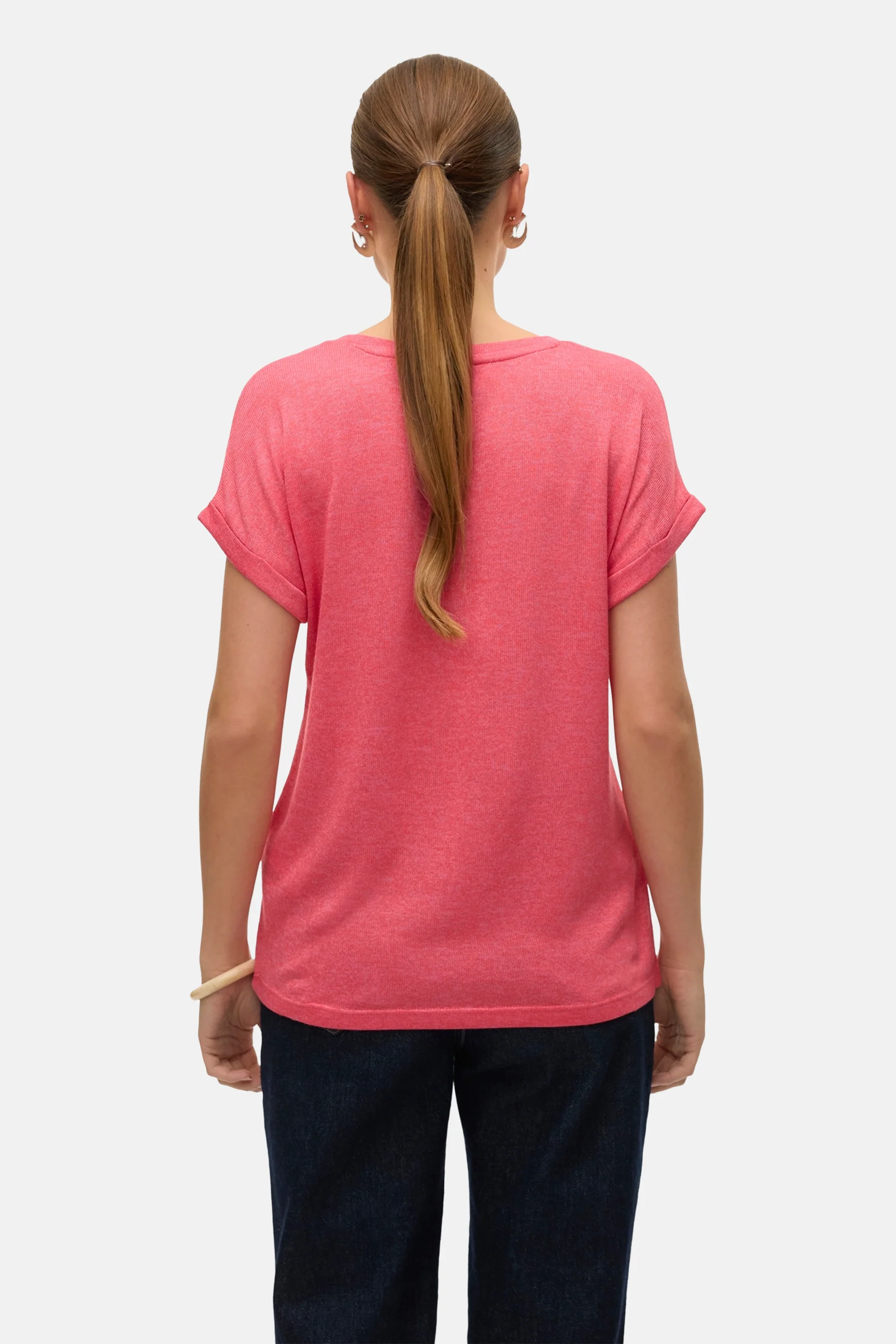 T-shirt met korte mouwen - Roze - Image 3