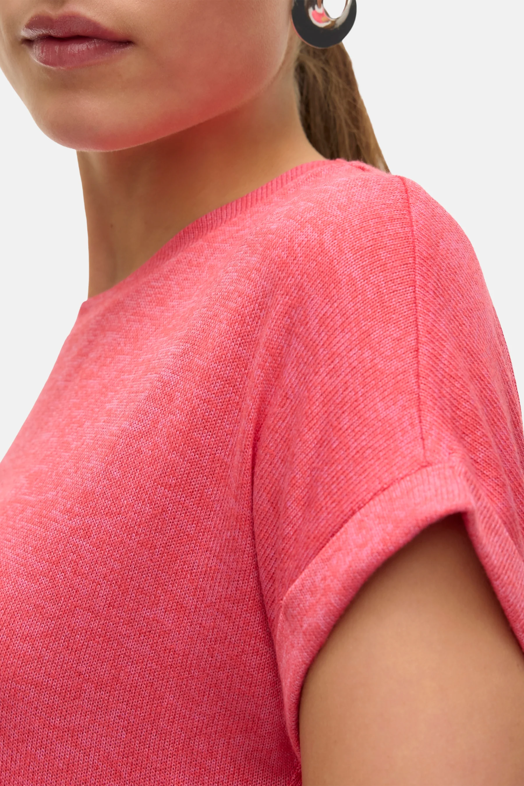 T-shirt met korte mouwen - Roze - Image 5