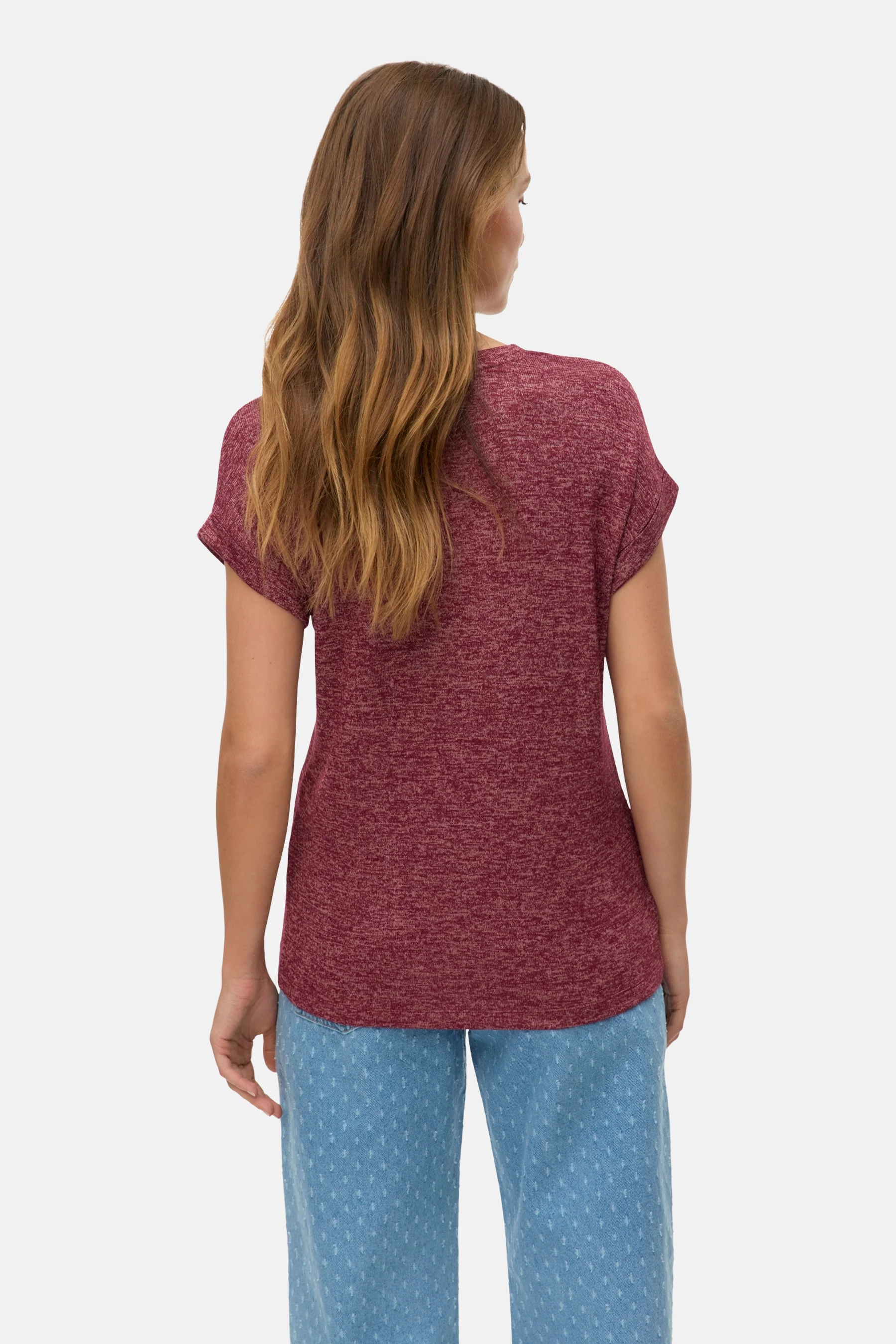 T-shirt met korte mouwen - rood - Image 3