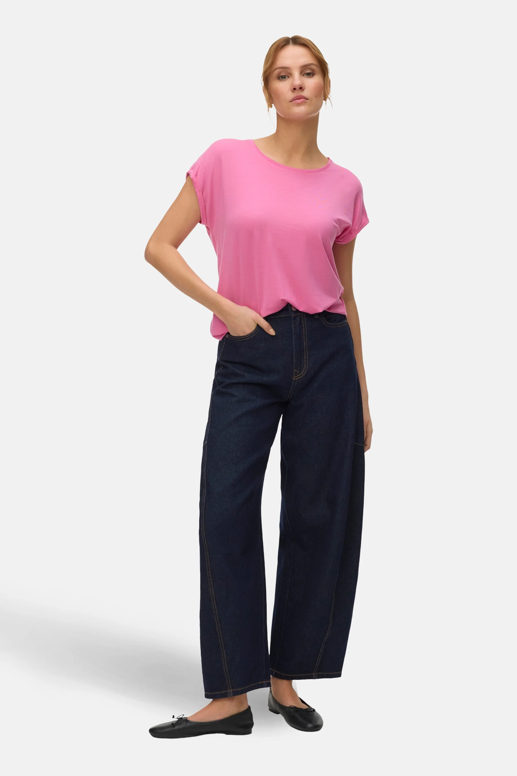 T-shirt met korte mouwen - roze - Image 2