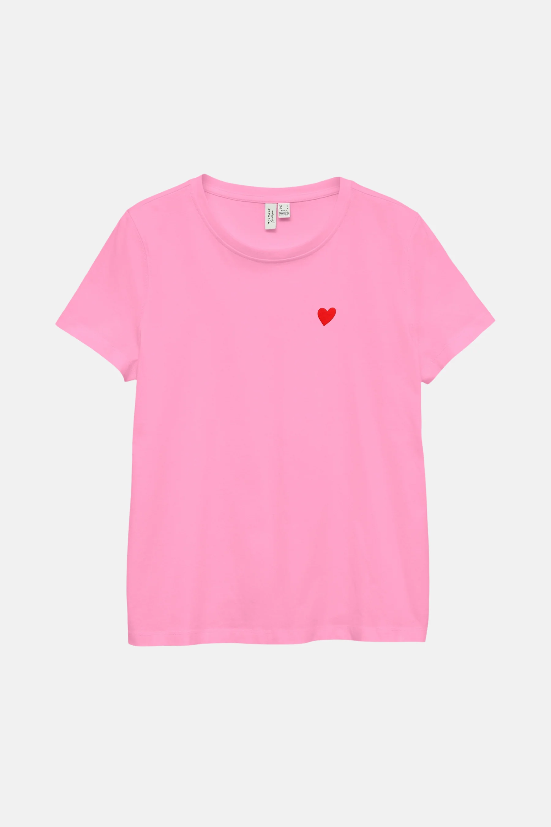 T-shirt met korte mouwen - roze