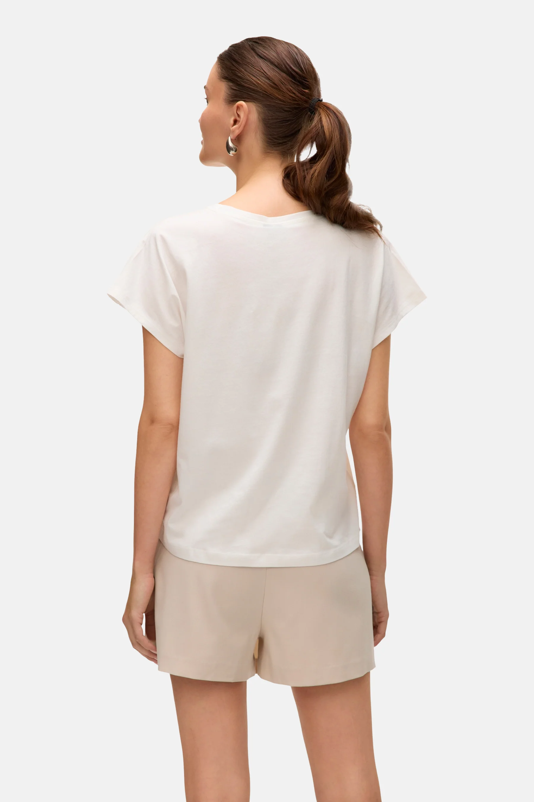 T-shirt met korte mouwen - wit - Image 3