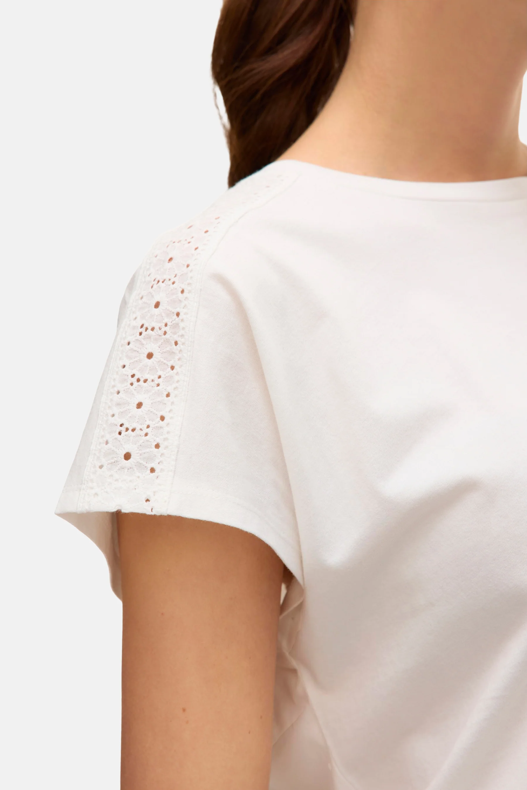 T-shirt met korte mouwen - wit - Image 4