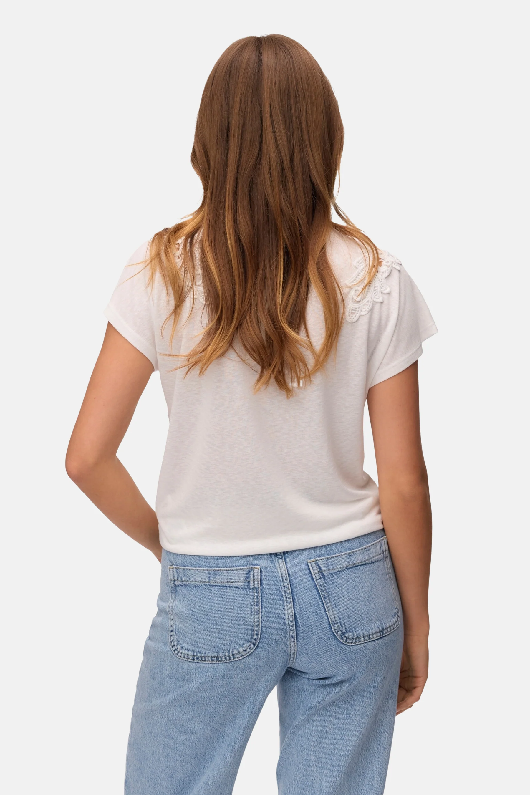 T-shirt met korte mouwen - wit - Image 2