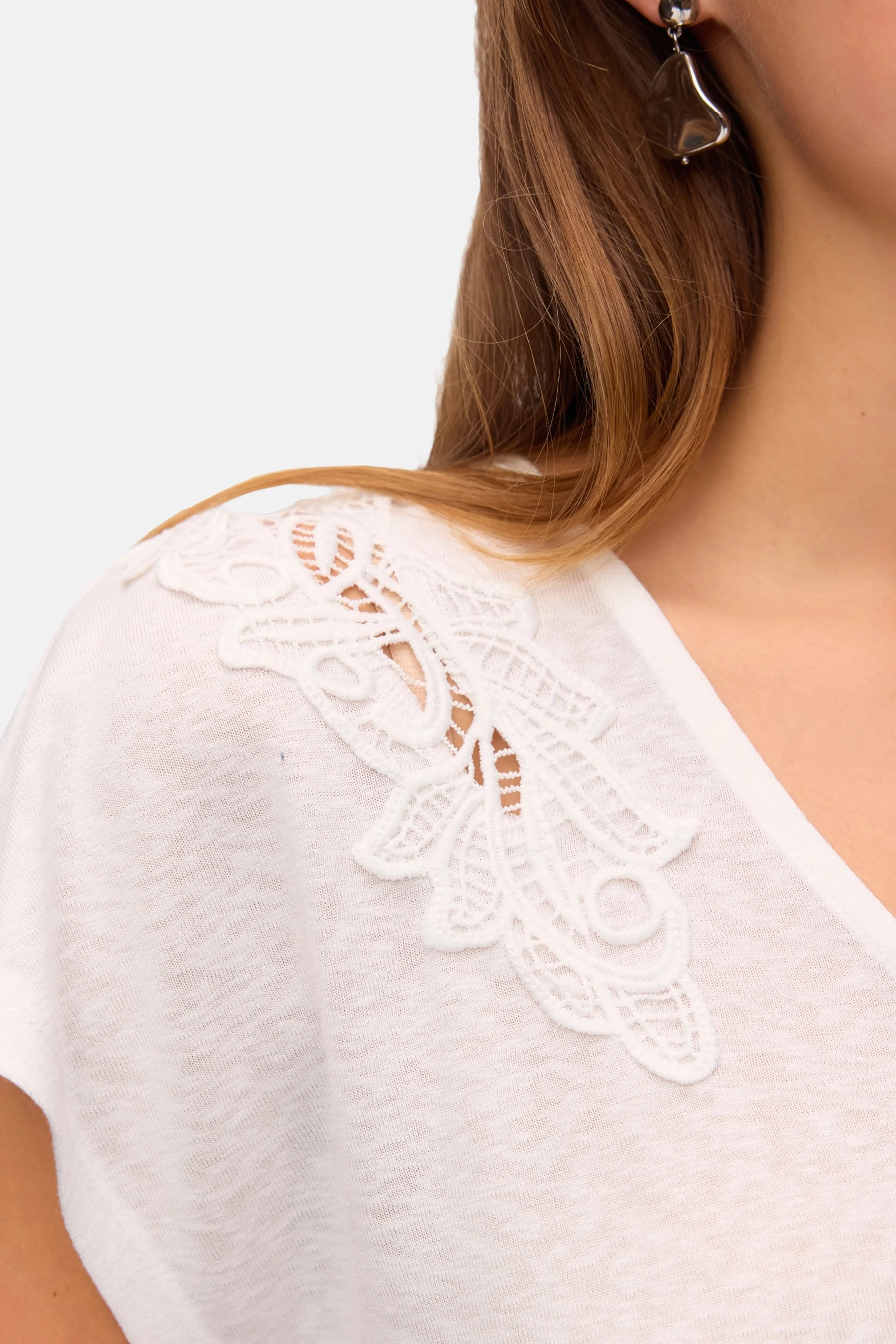 T-shirt met korte mouwen - wit - Image 3