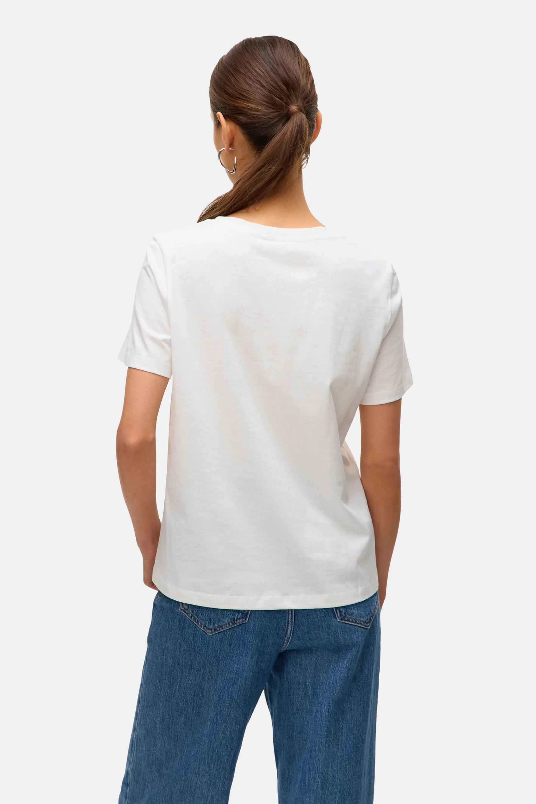 T-shirt met korte mouwen - wit - Image 3