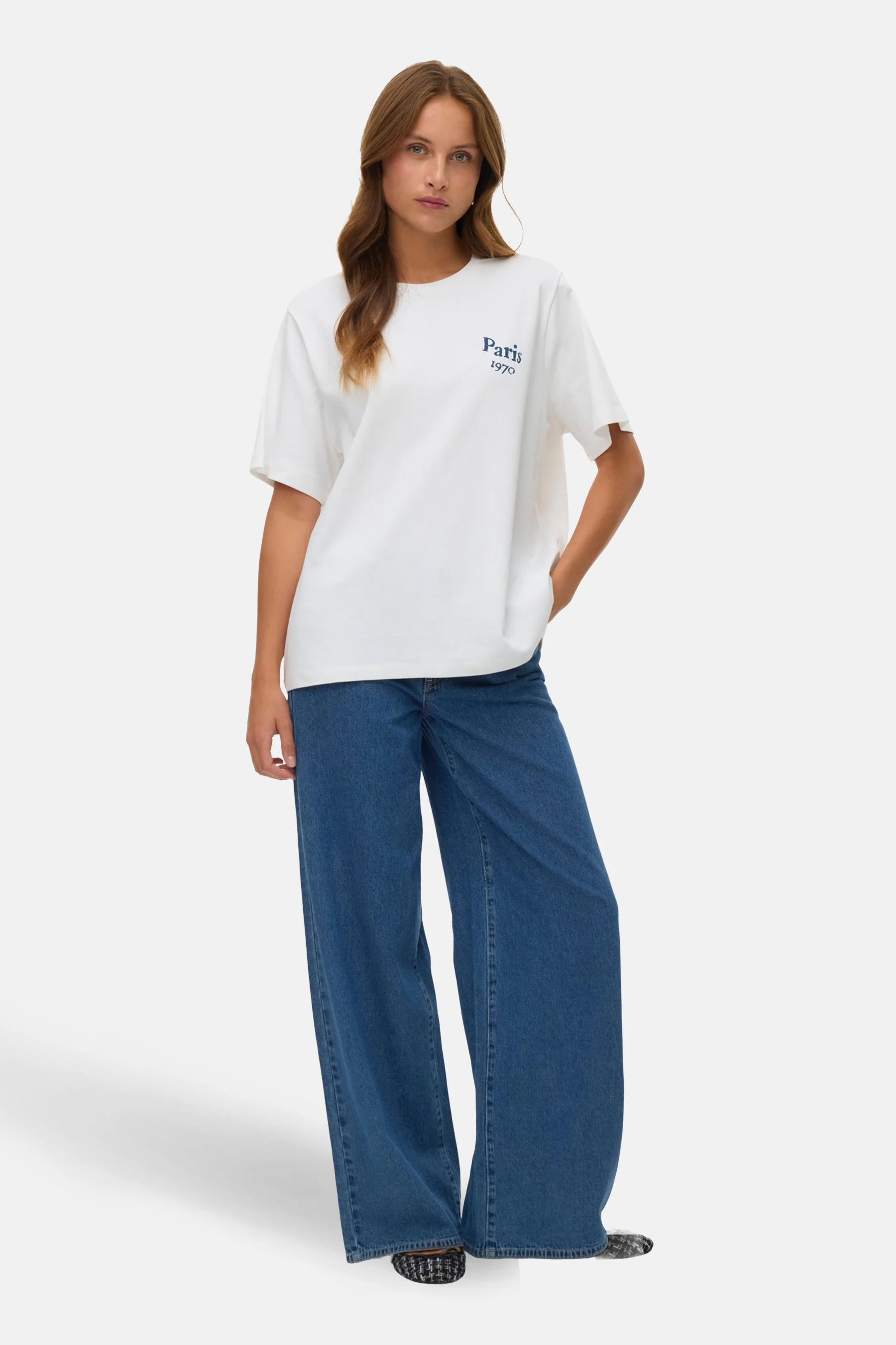 T-shirt met korte mouwen - wit - Image 2