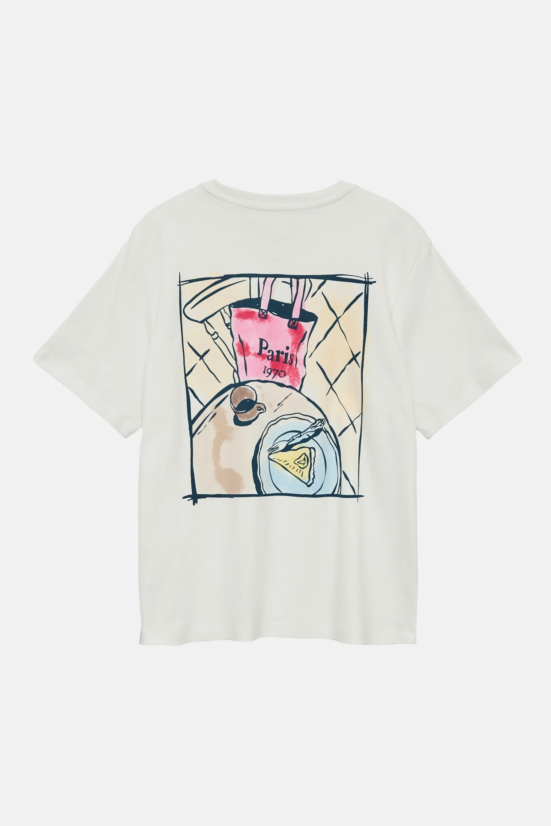 T-shirt met korte mouwen - wit - Image 6