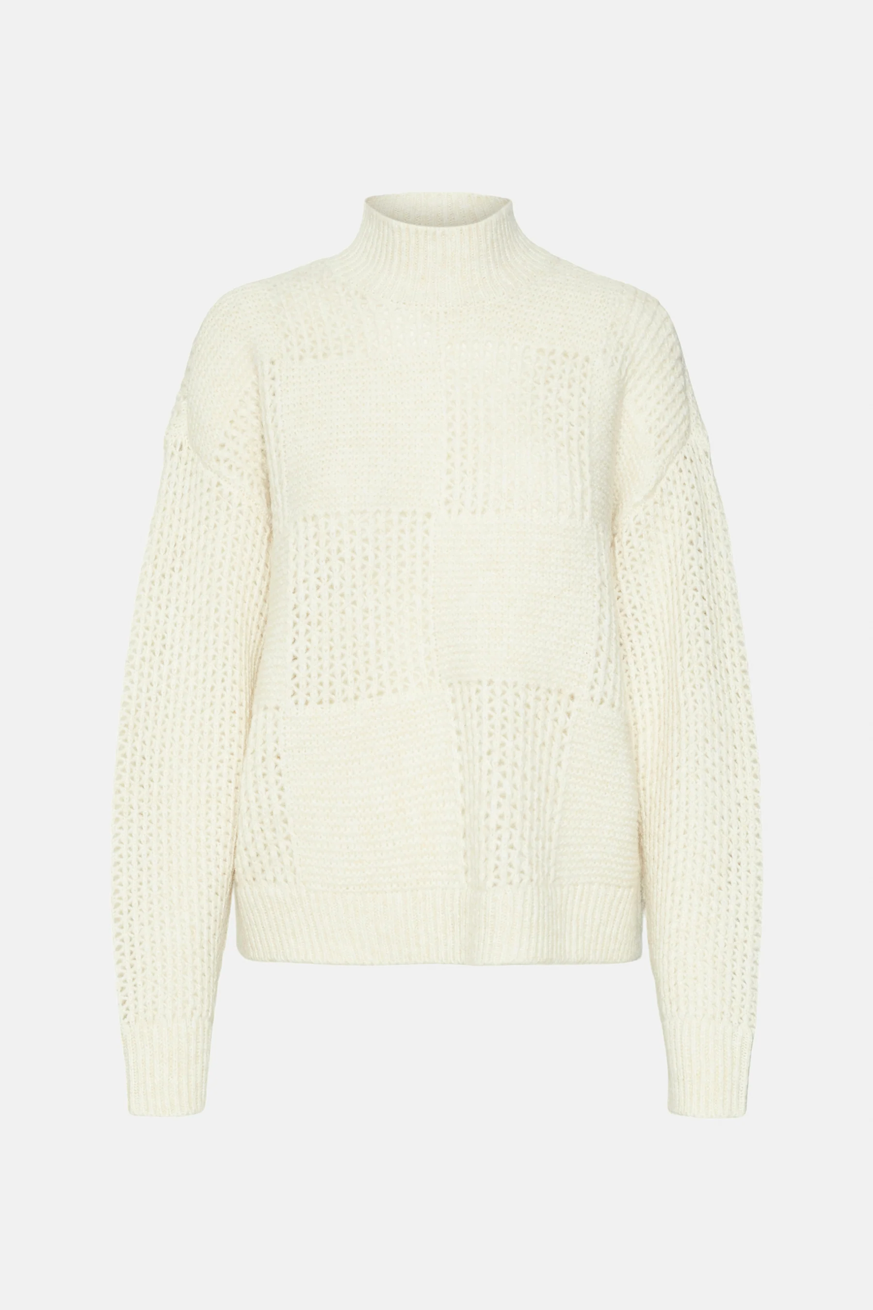 Pull met rolkraag - ecru - Image 6
