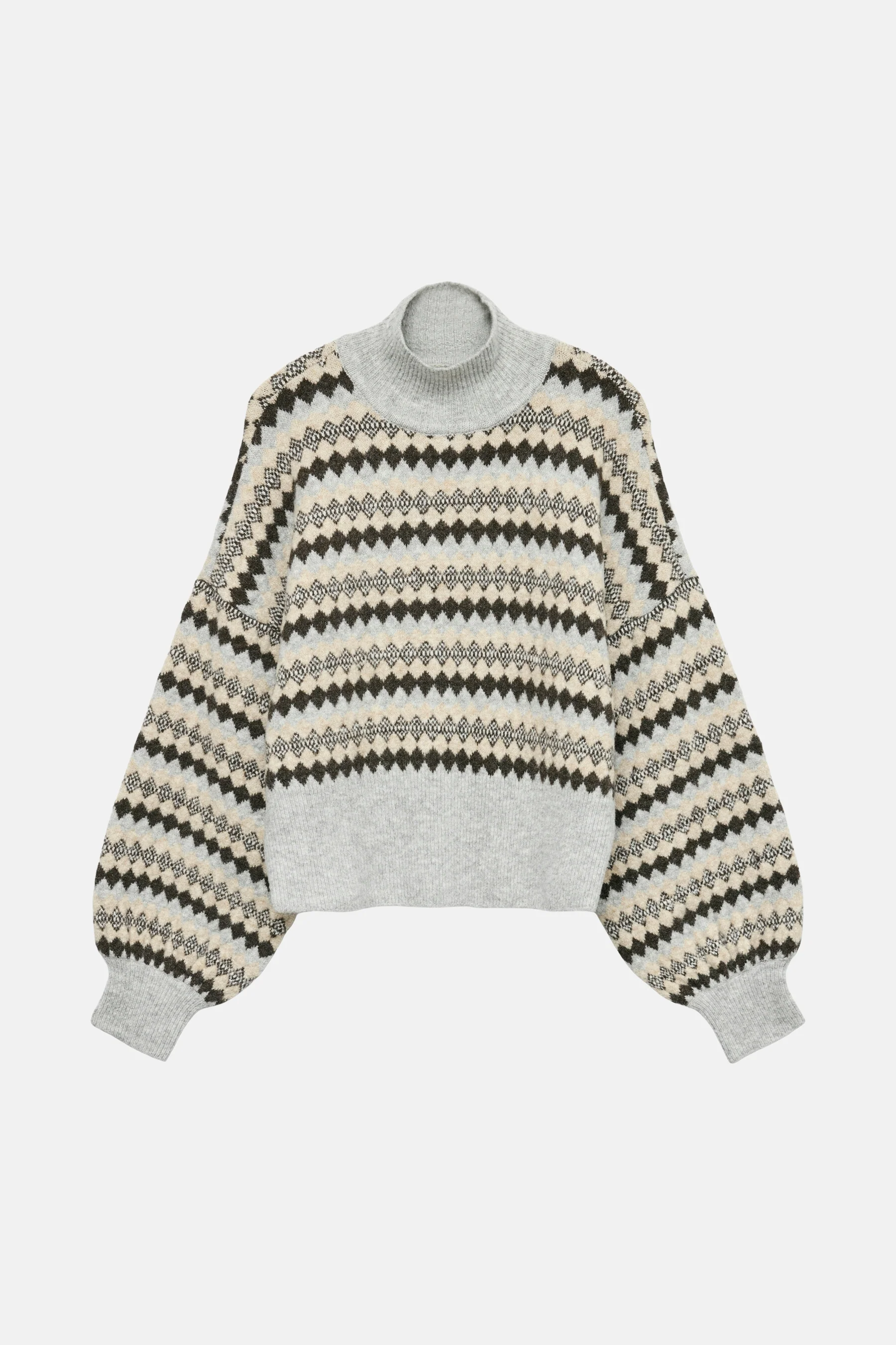 Pull met rolkraag - Multicolor - Image 5