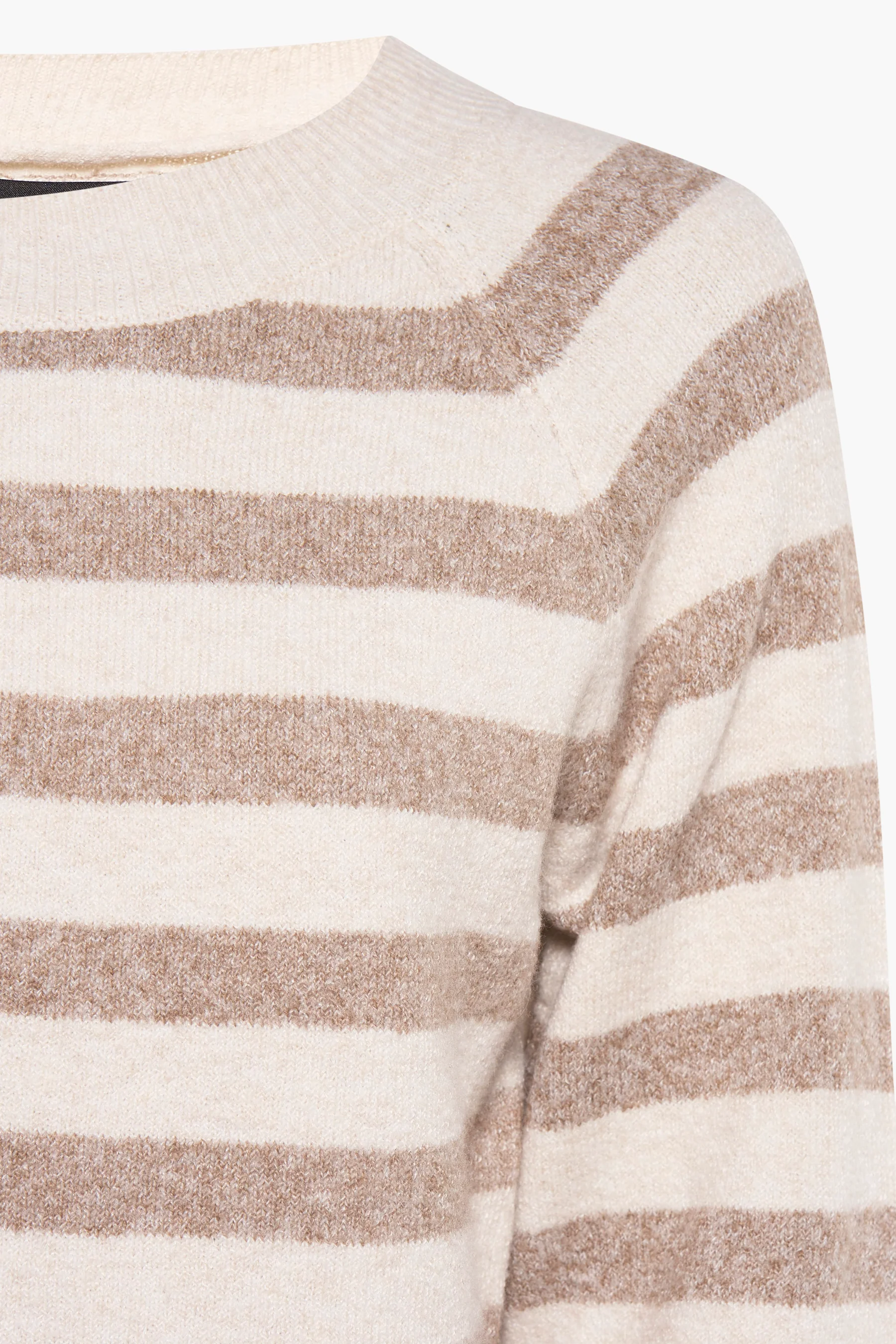 Pull met ronde hals - beige - Image 3