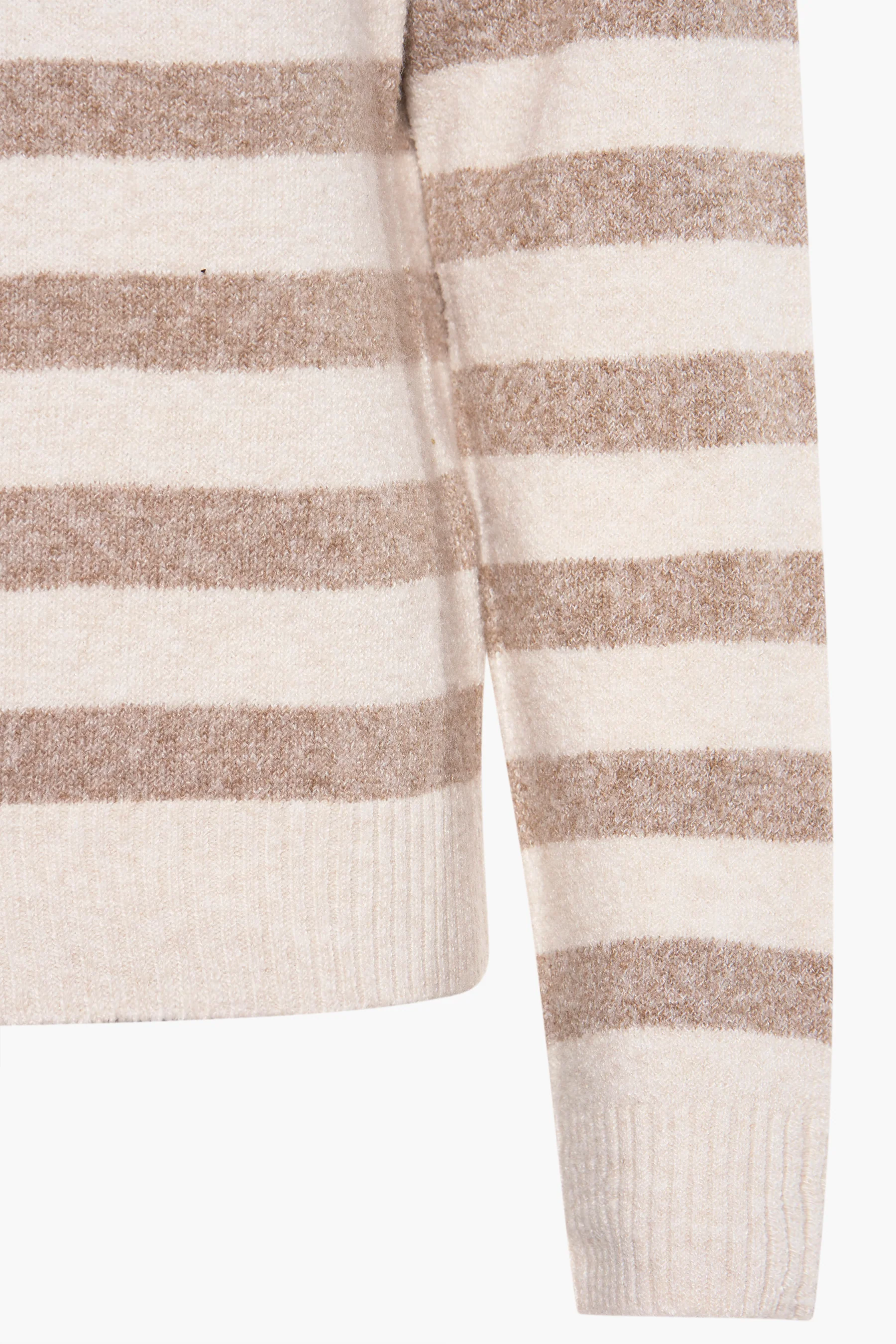 Pull met ronde hals - beige - Image 4
