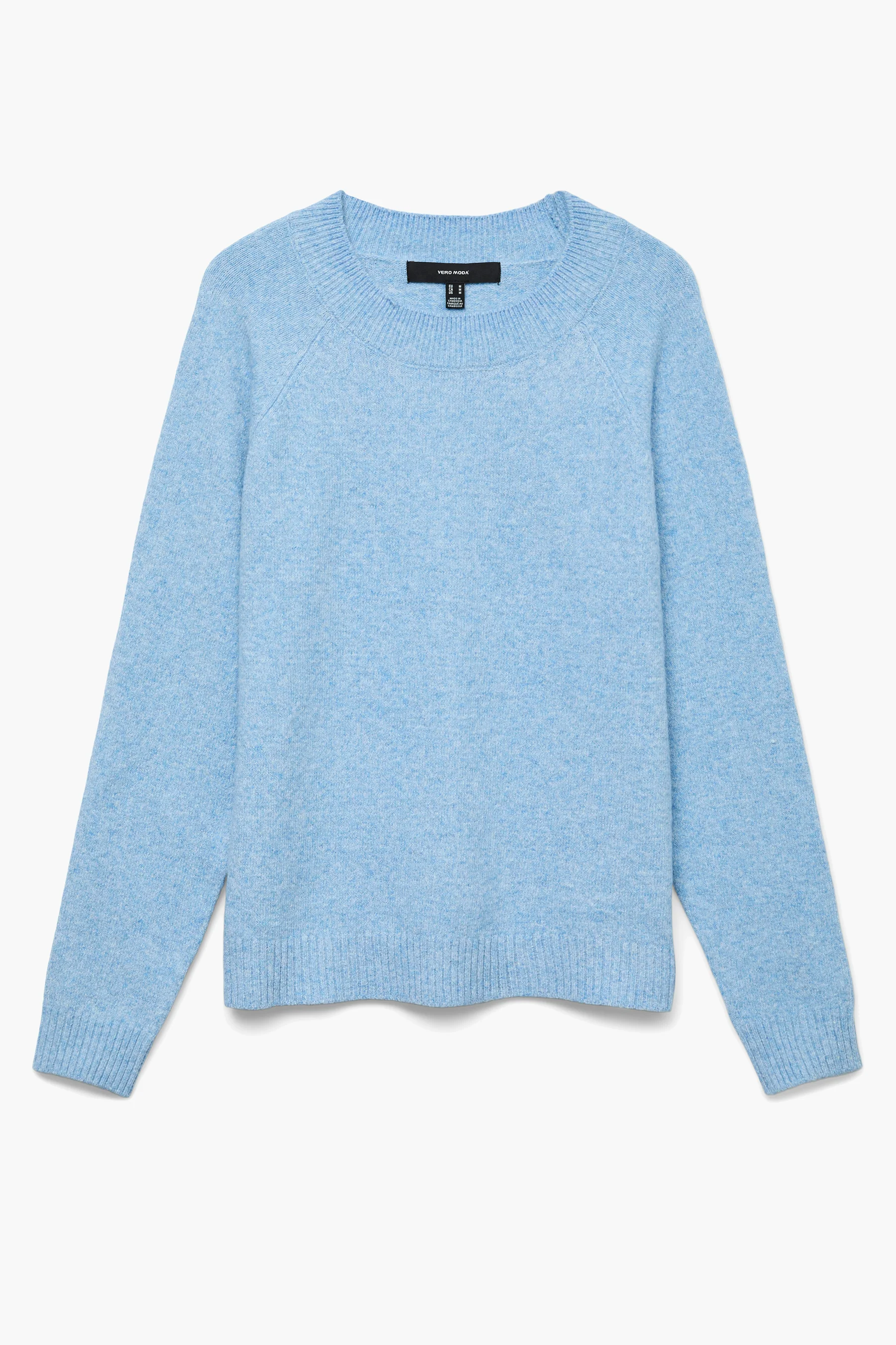 Pull met ronde hals - blauw - Image 8
