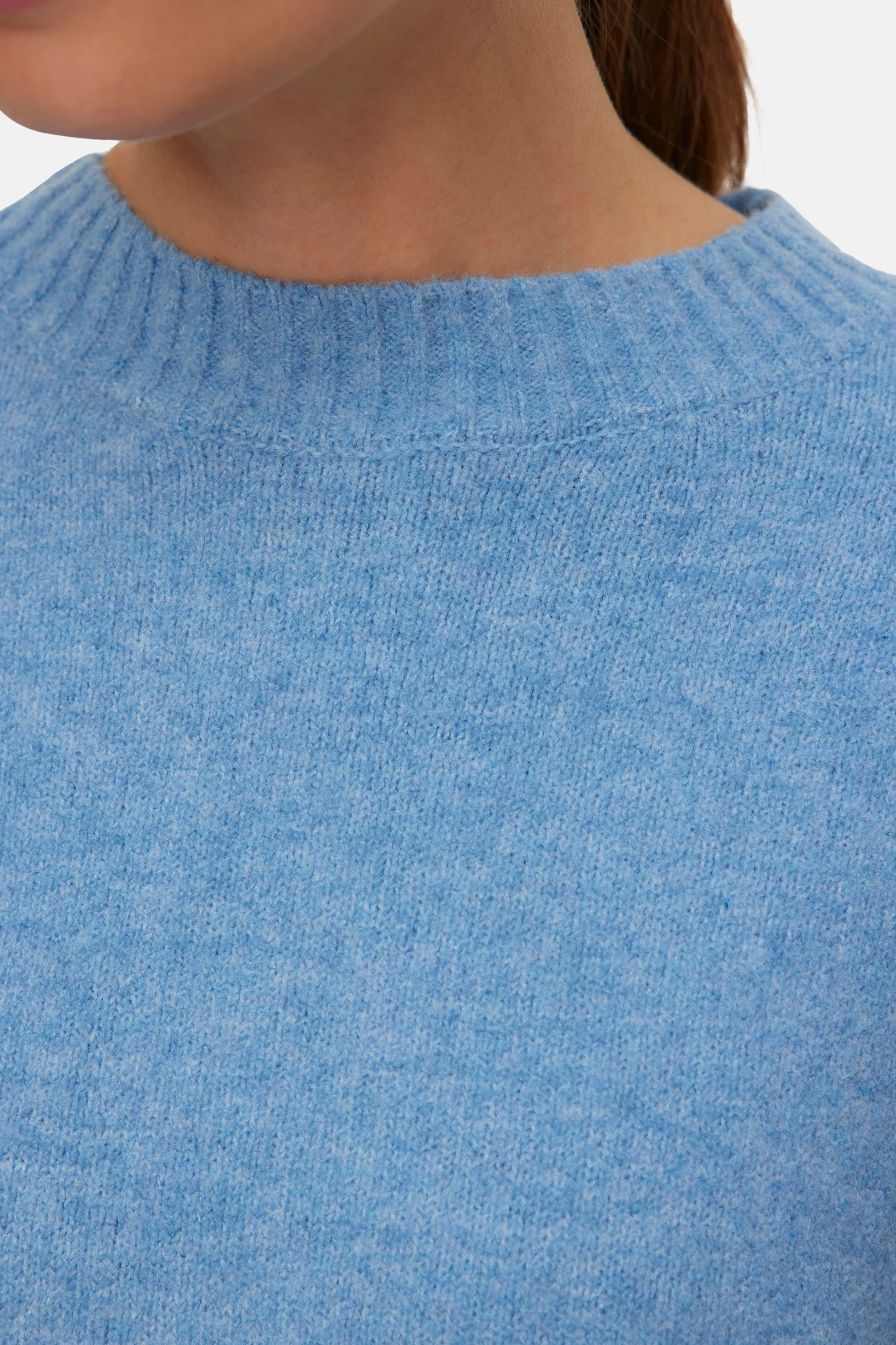 Pull met ronde hals - blauw - Image 4
