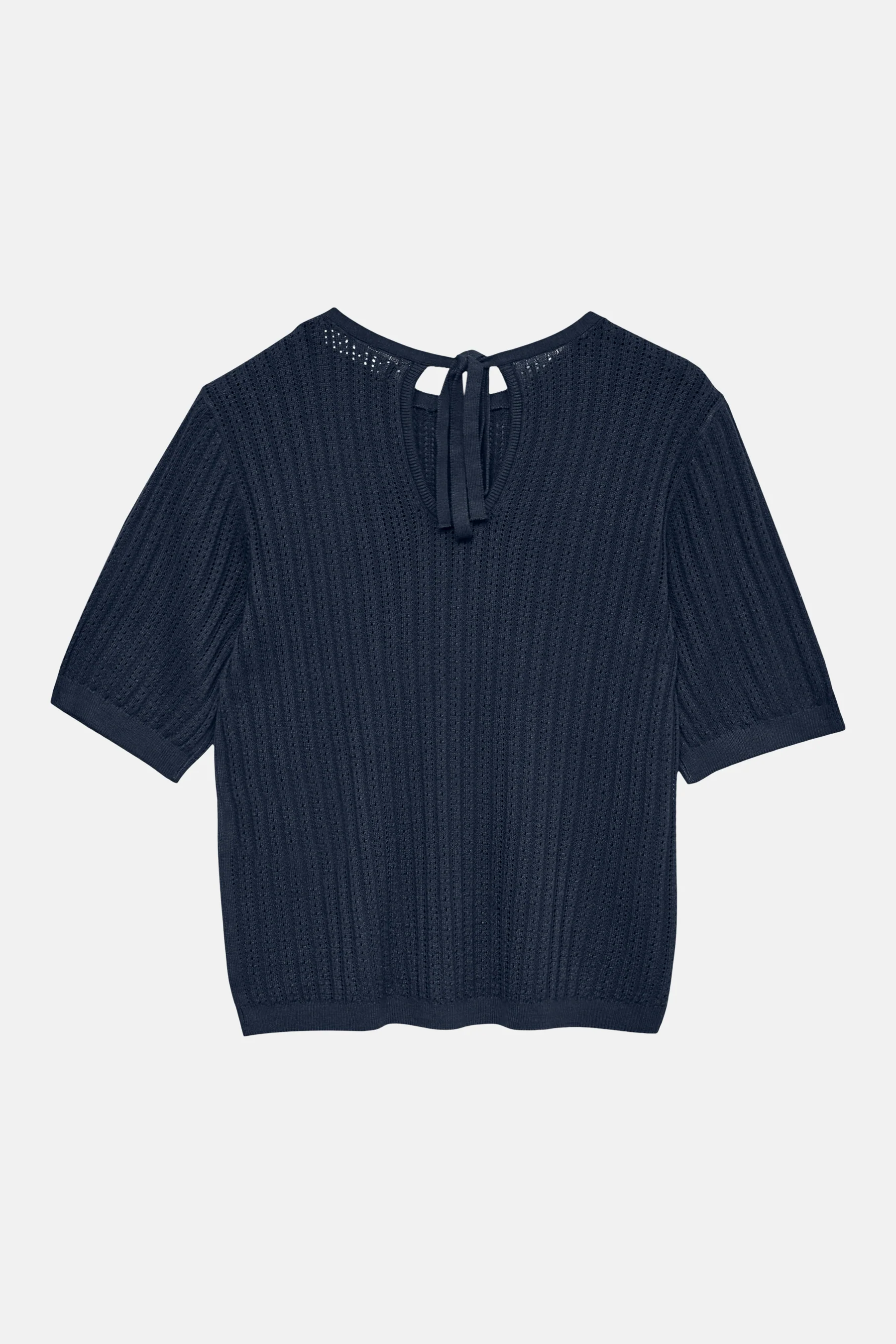 Pull met ronde hals - blauw - Image 6