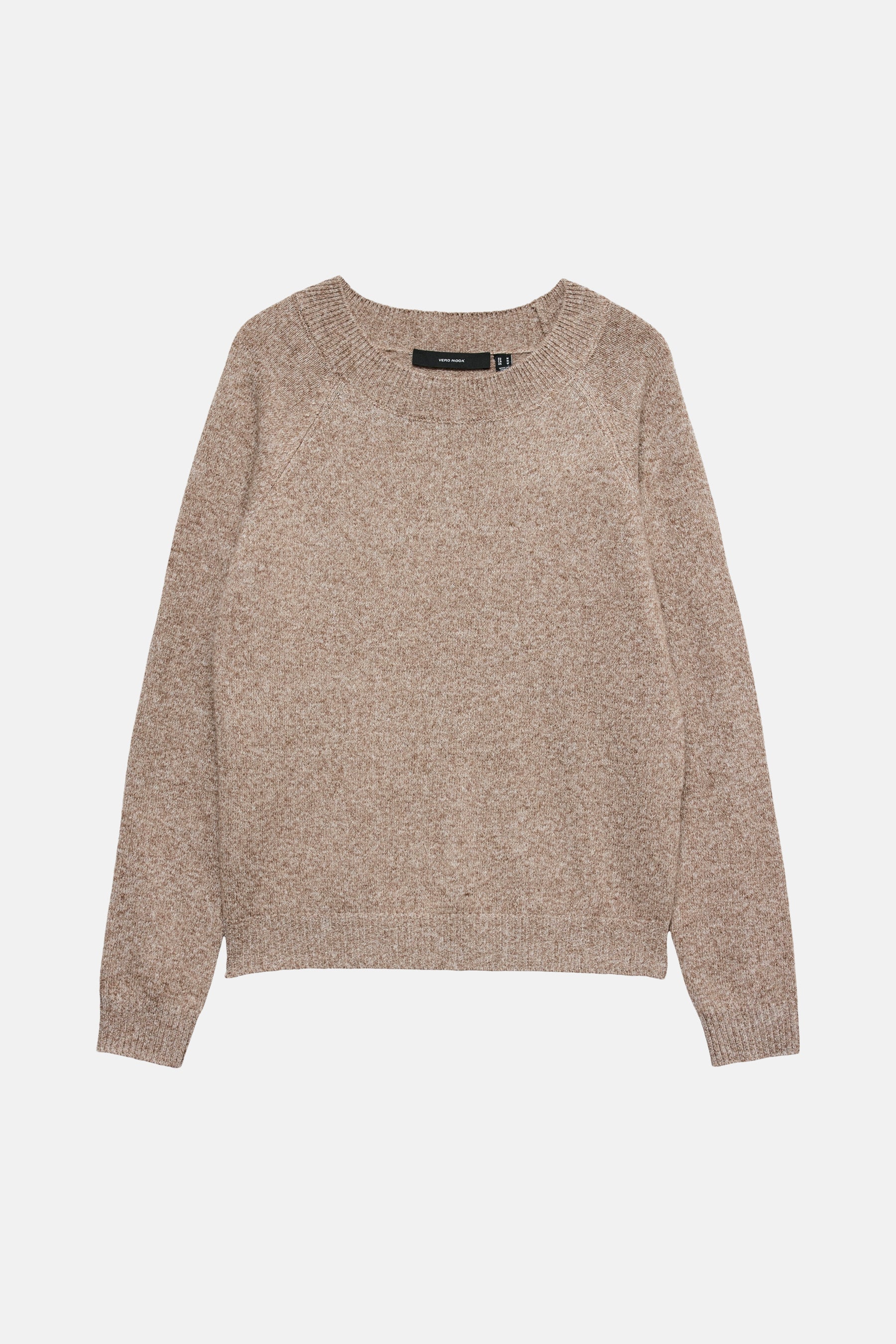 Pull O-hals - bruin