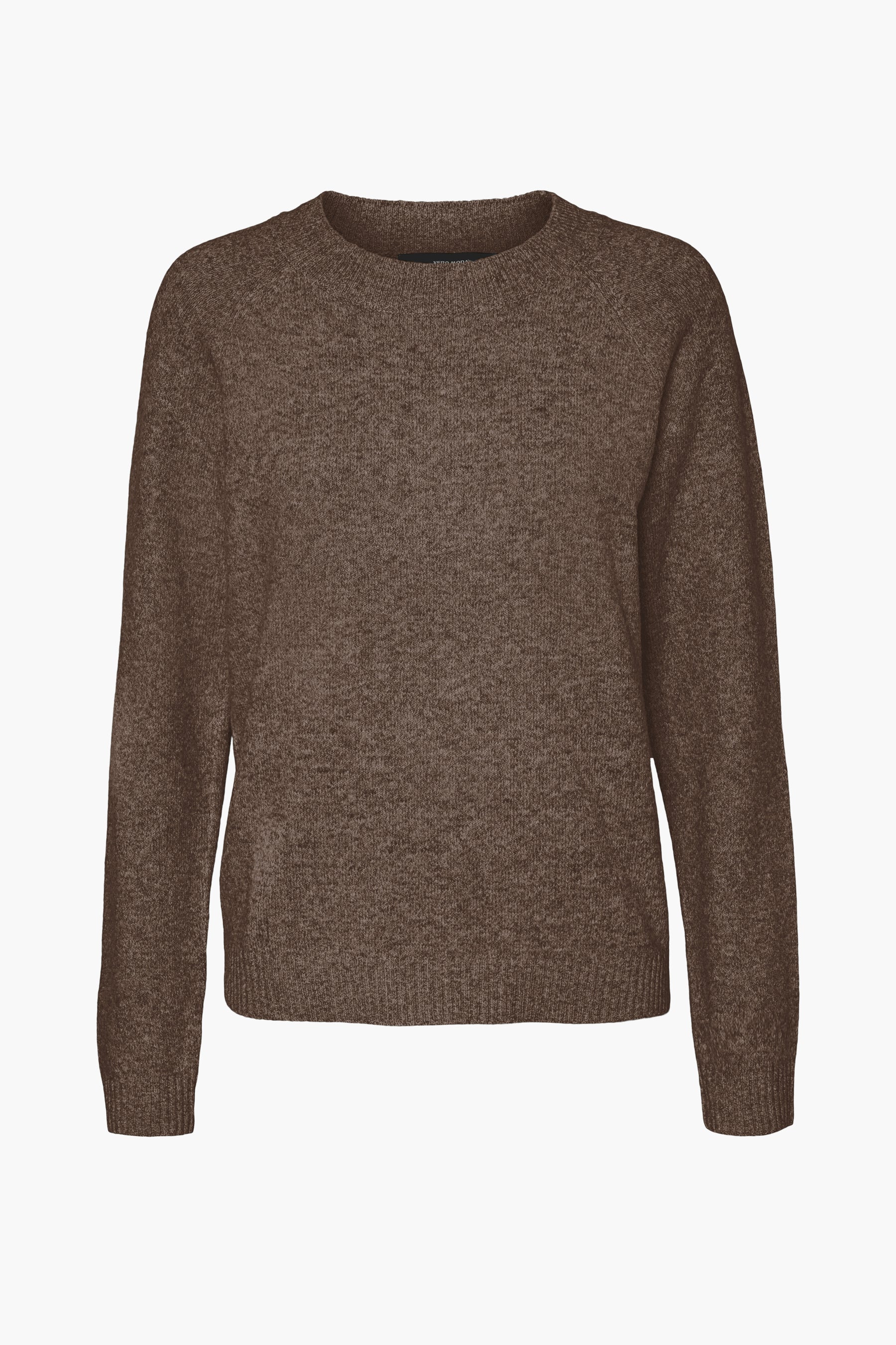 Pull met ronde hals - bruin - Image 6