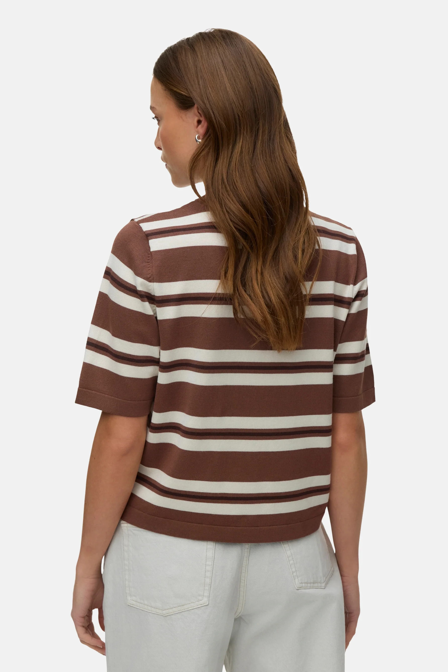 Pull O-hals - bruin - Image 3