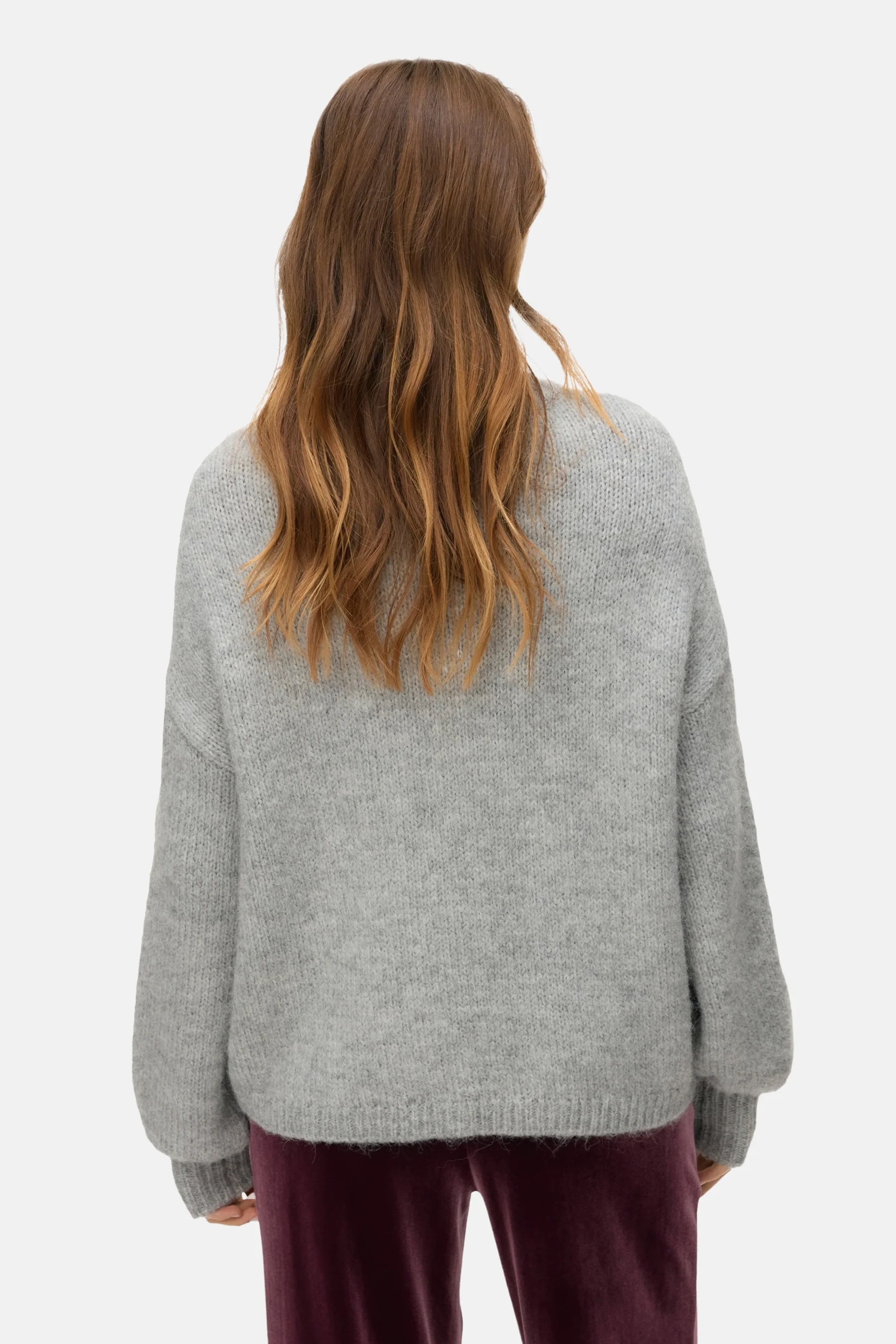 Trui met ronde hals grijs - VERO MODA® - Image 3