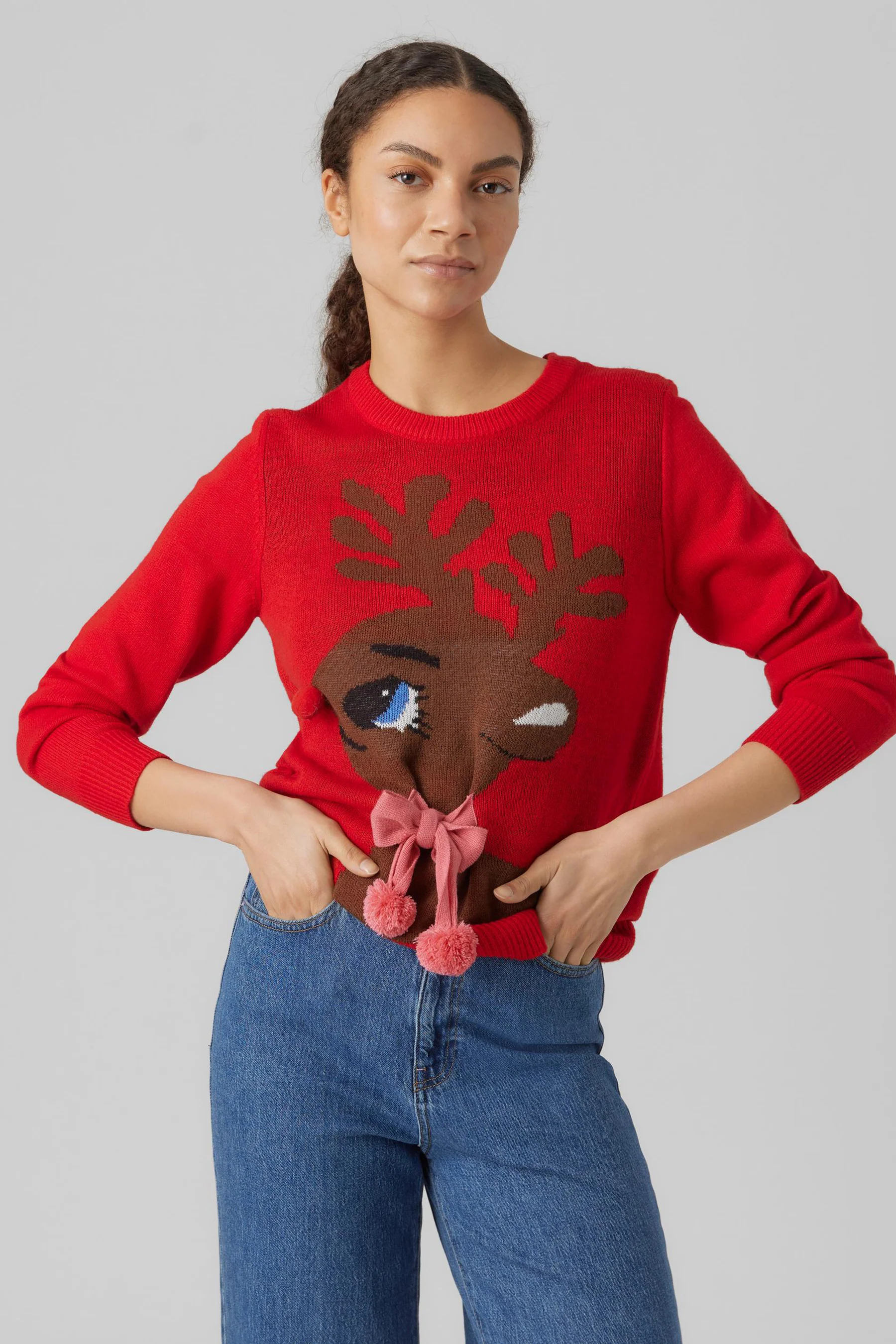 Kersttrui - Rood