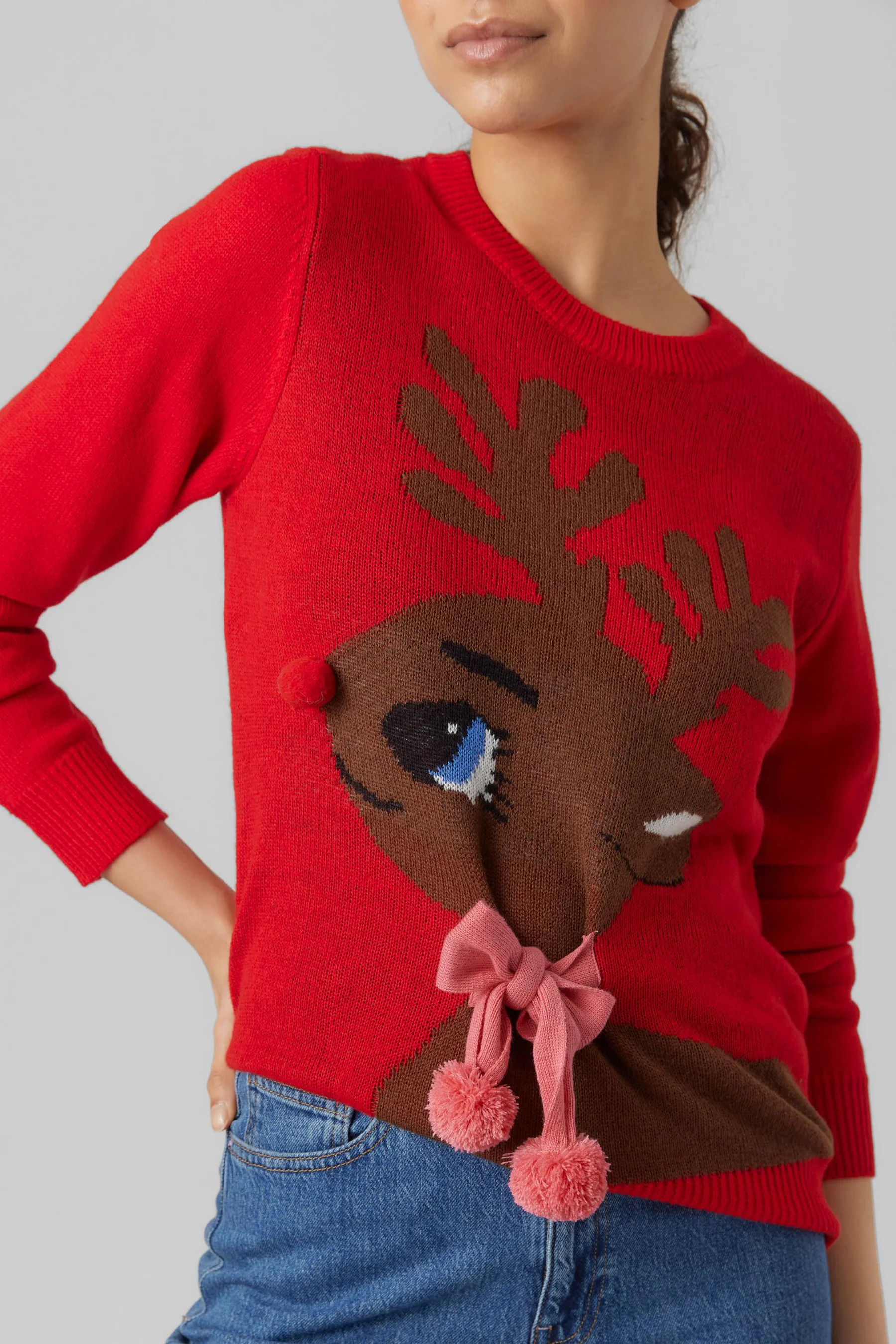 Kersttrui - Rood - Image 3