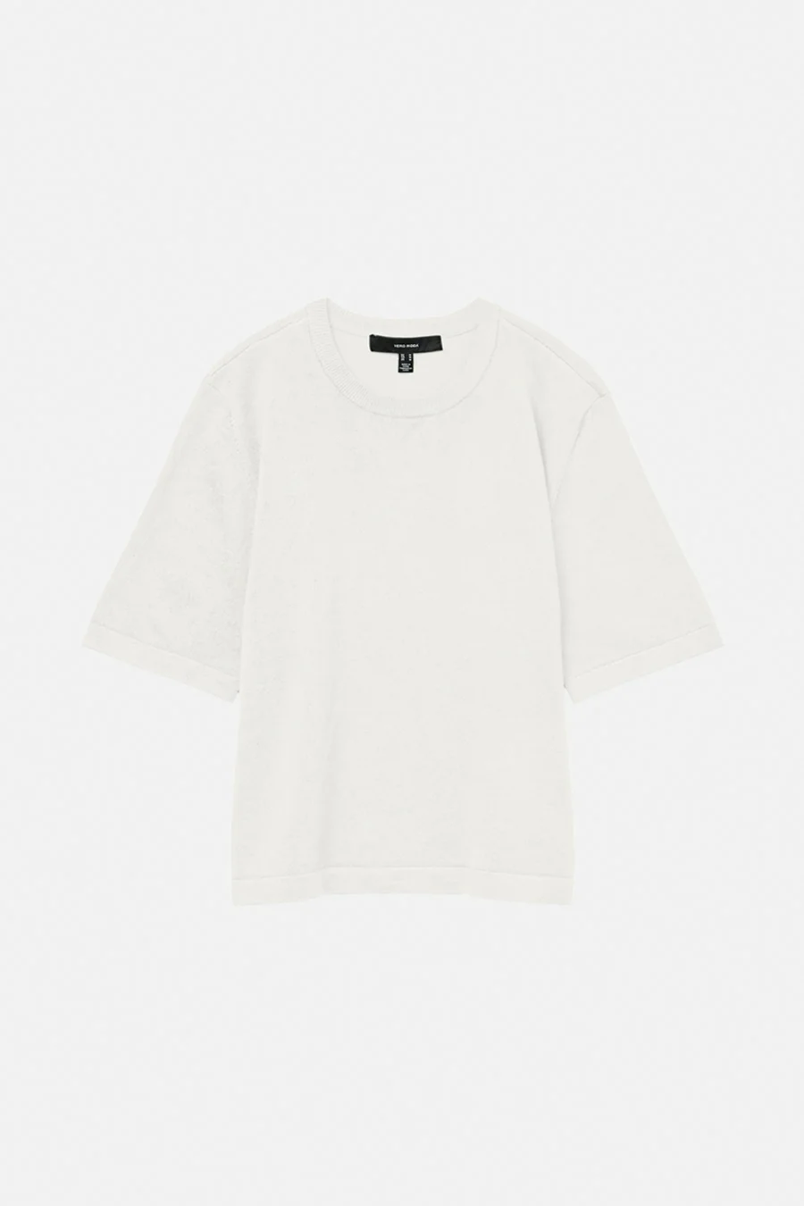 Pull met ronde hals - wit - Image 7