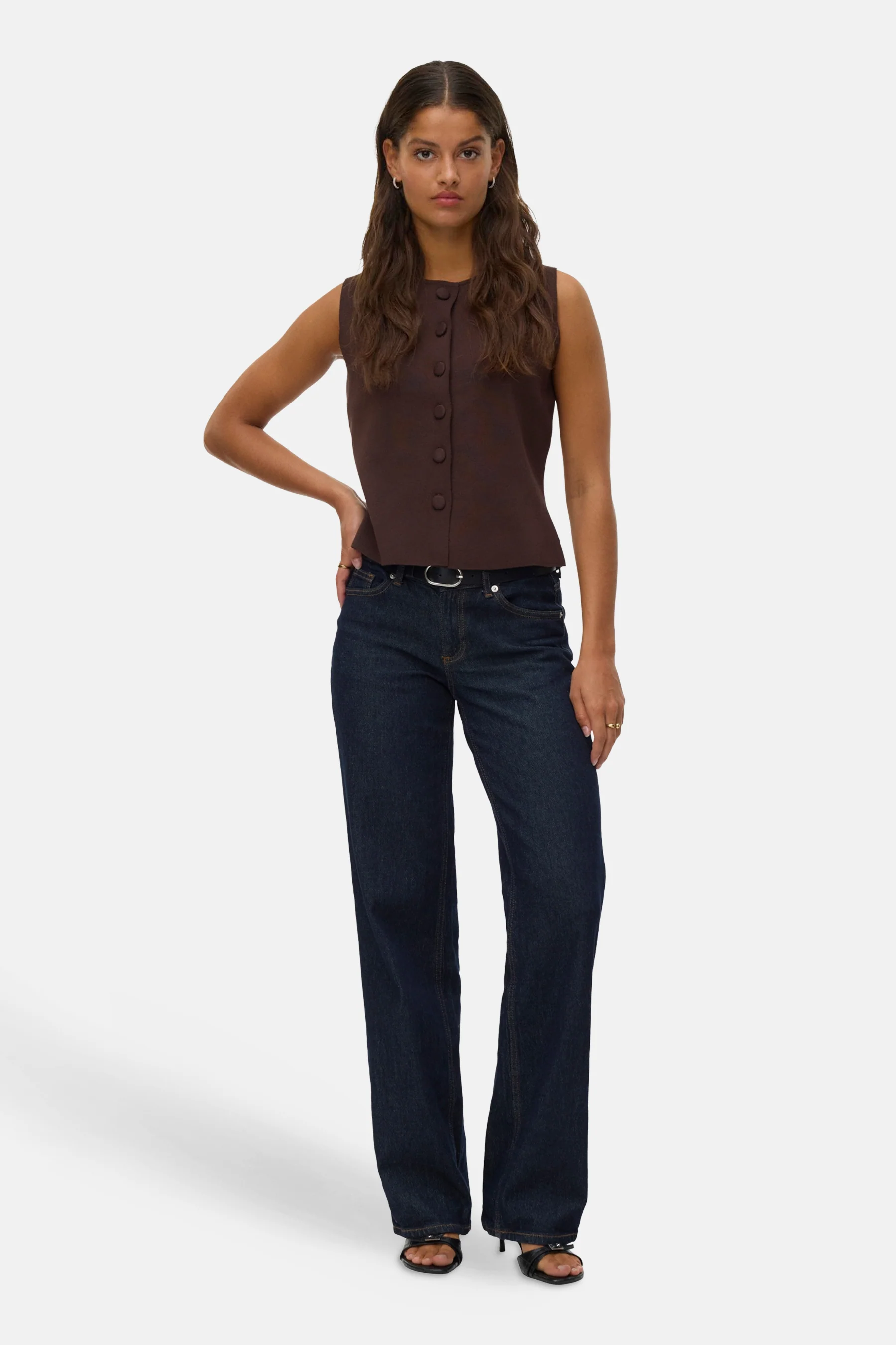Gilet - Bruin - Image 2