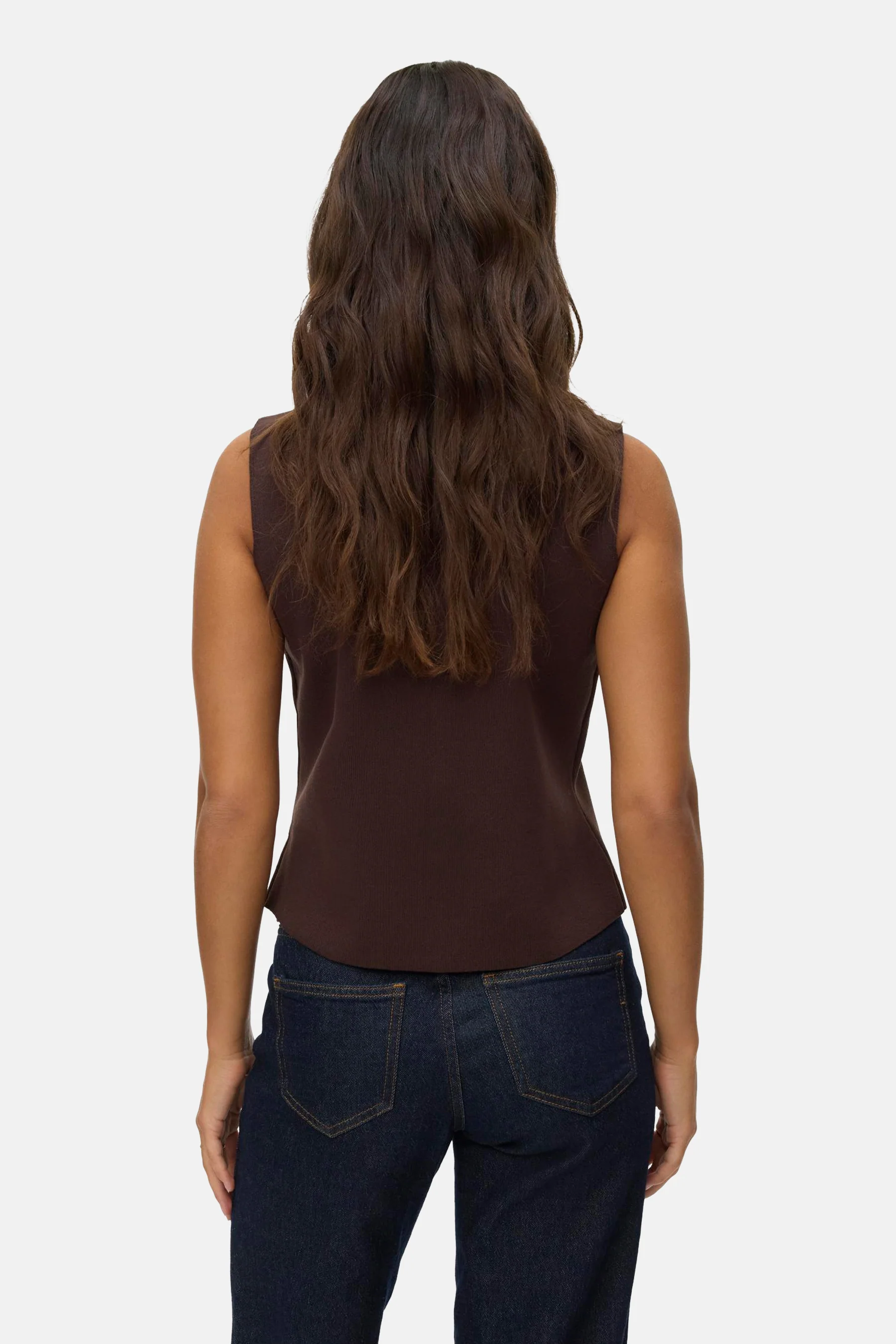 Gilet - Bruin - Image 3