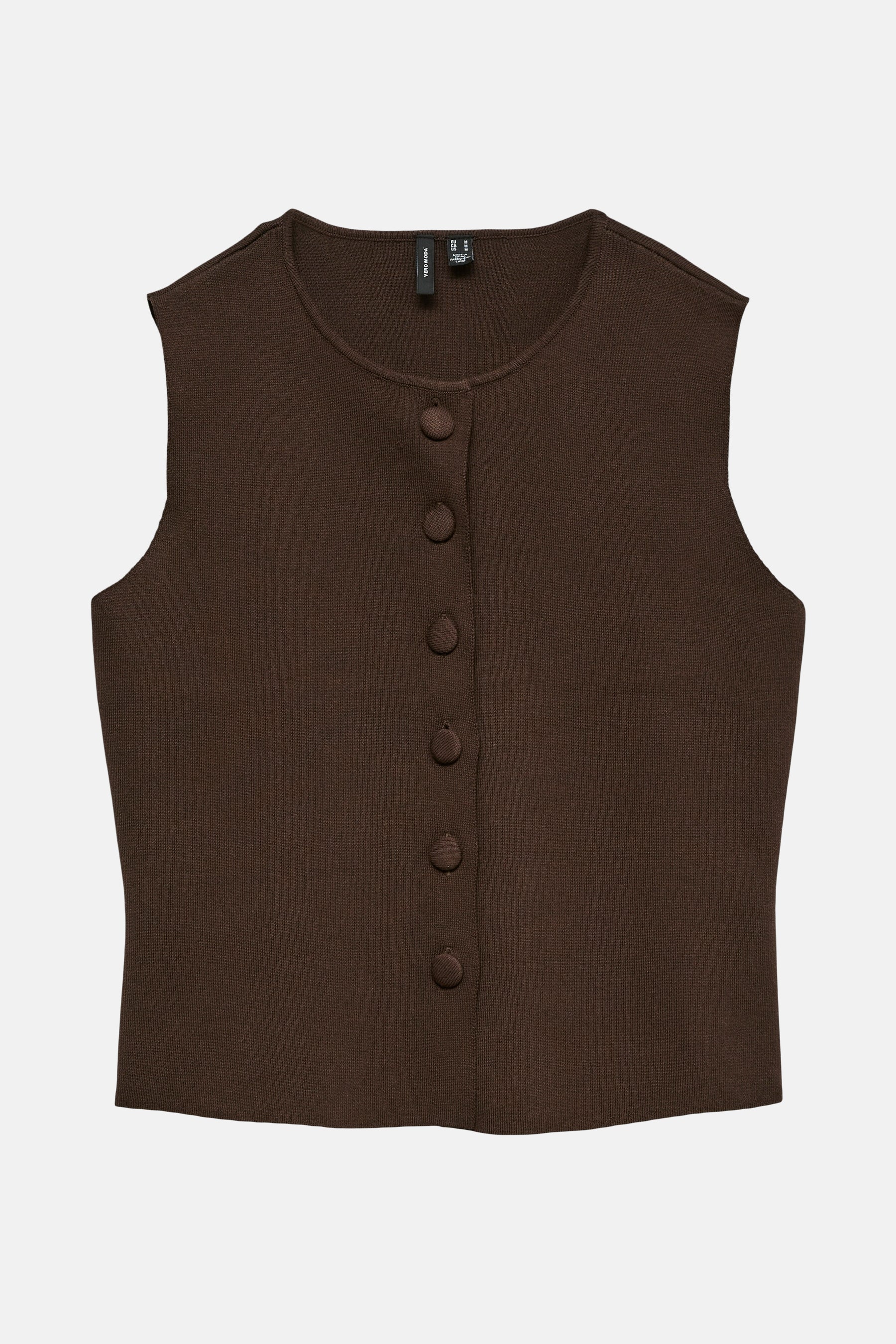 Gilet - Bruin - Image 5