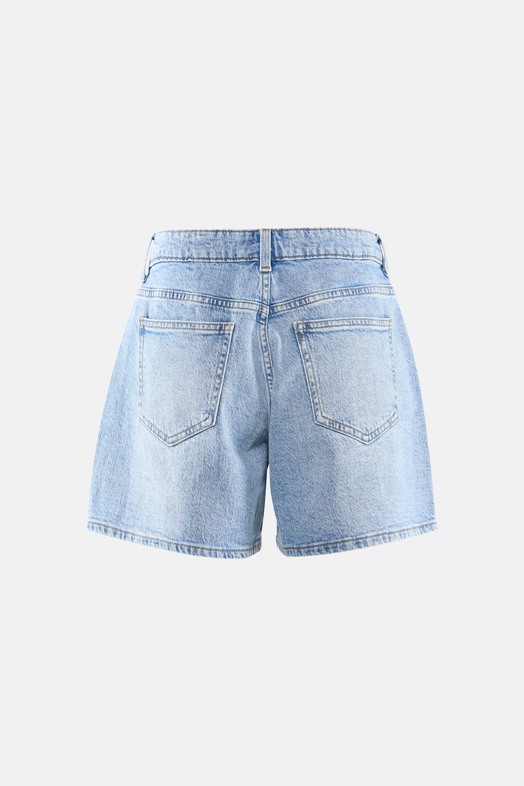Short - light blue denim - Image 5