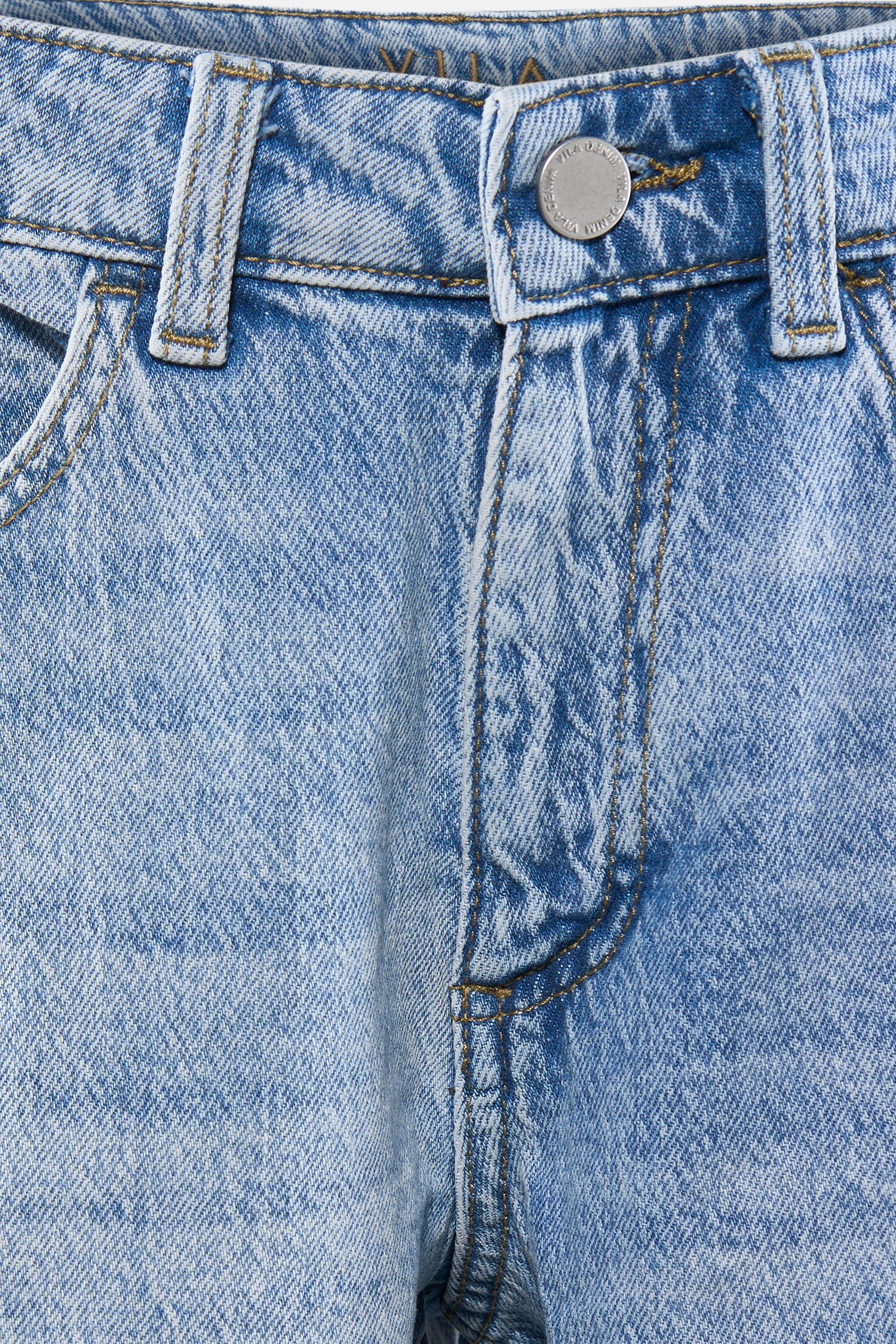 Short - light blue denim - Image 6