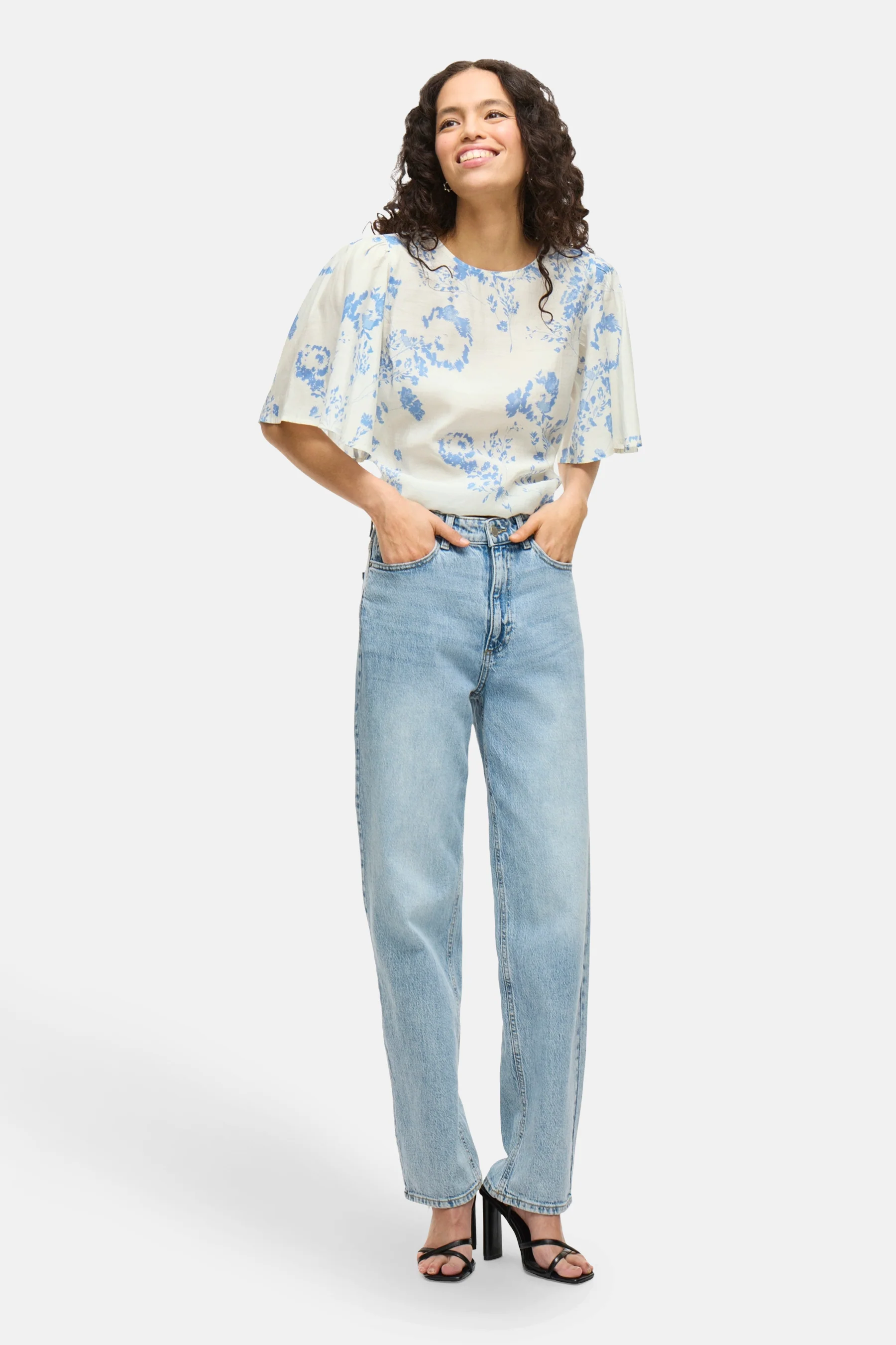 Blouse - blauw - Image 2