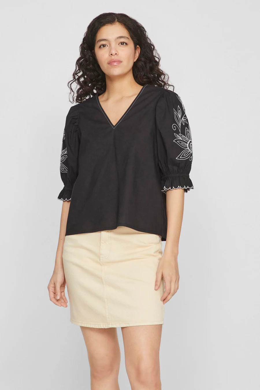 Blouse - zwart