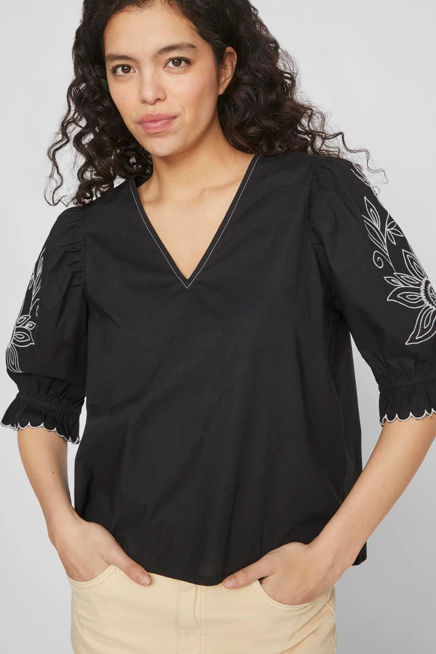 Blouse - zwart - Image 3