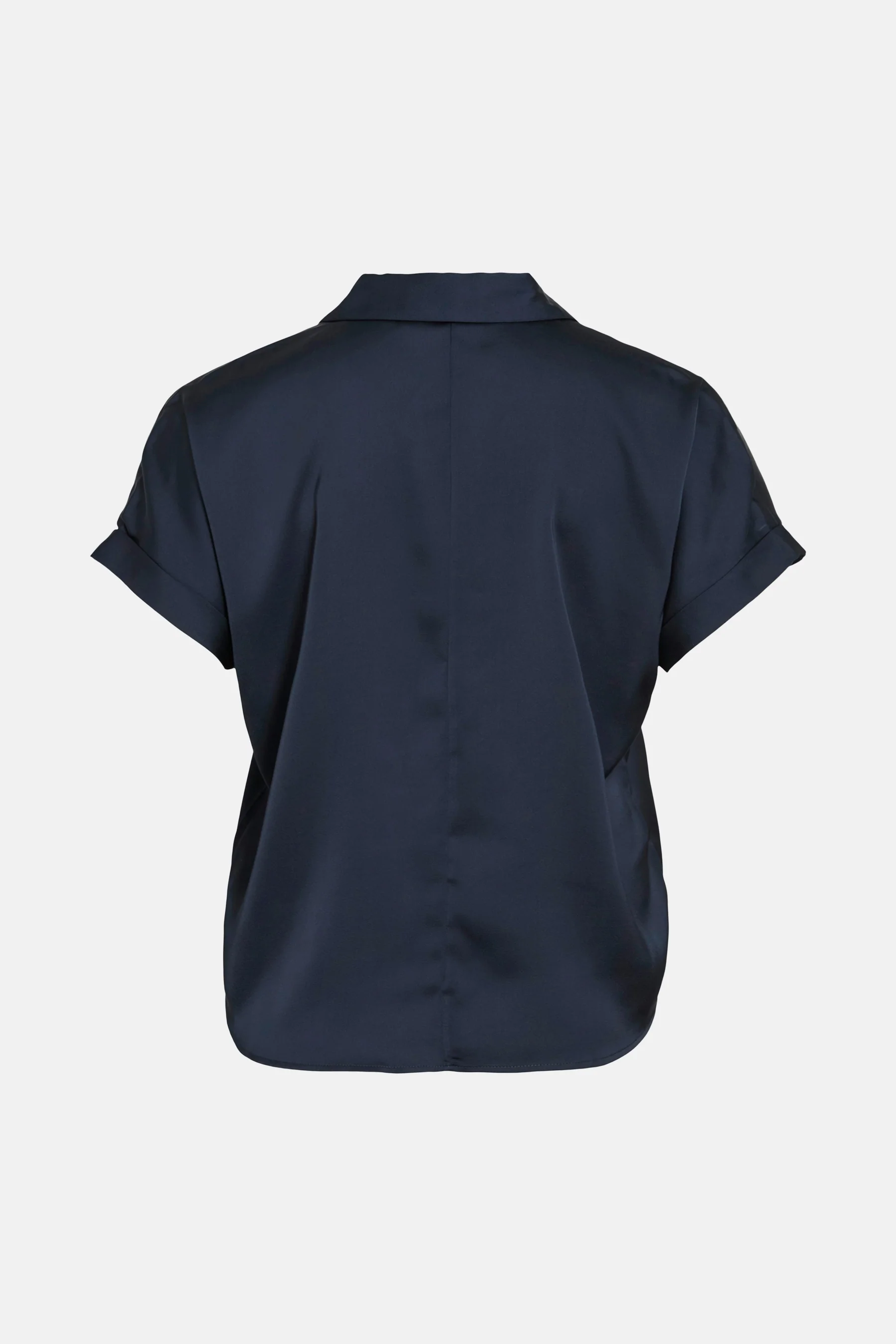 Blouse met korte mouwen - blauw - Image 3