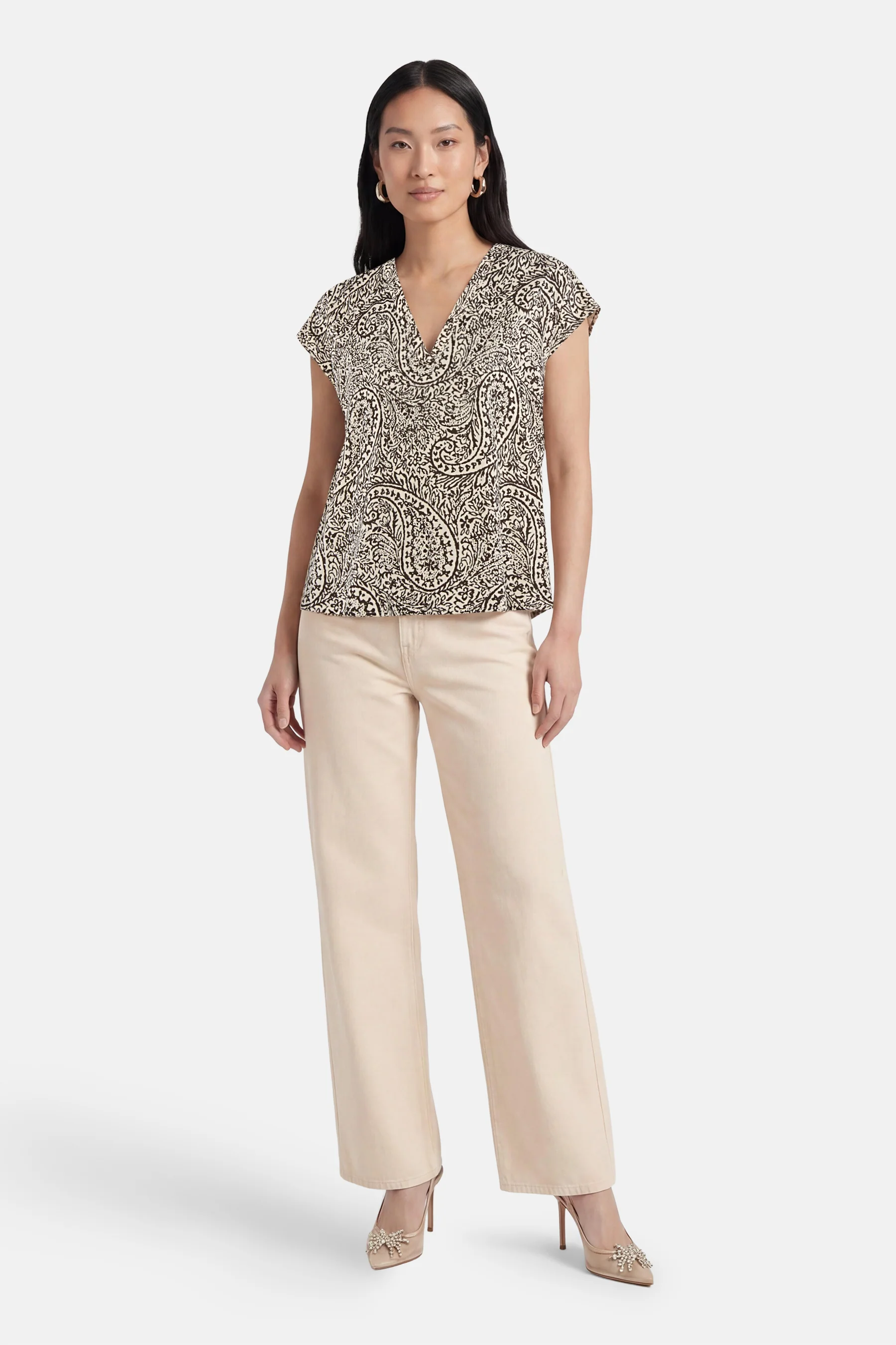 Blouse met korte mouwen - Multicolor - Image 2