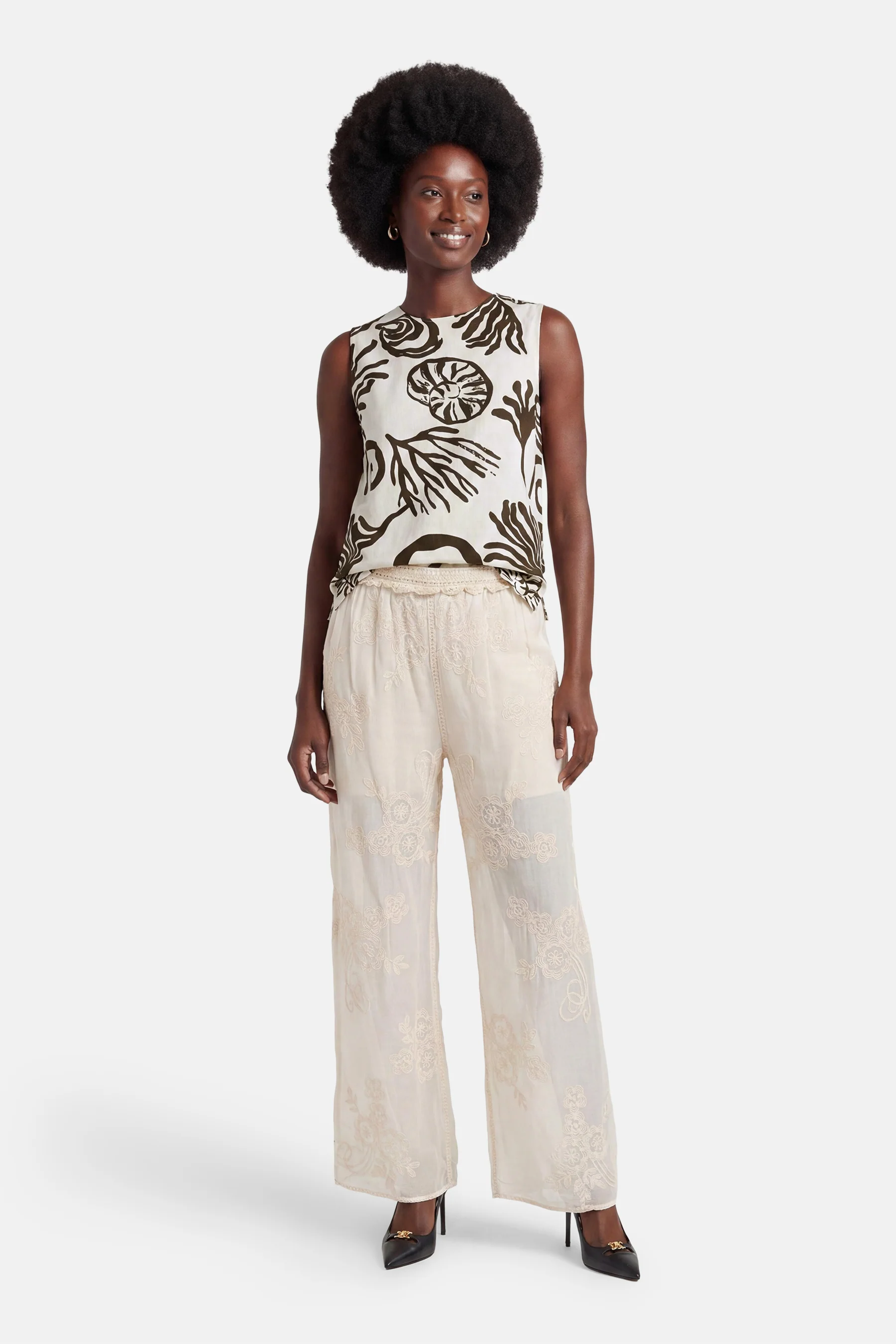 Blouse met korte mouwen - Multicolor - Image 2