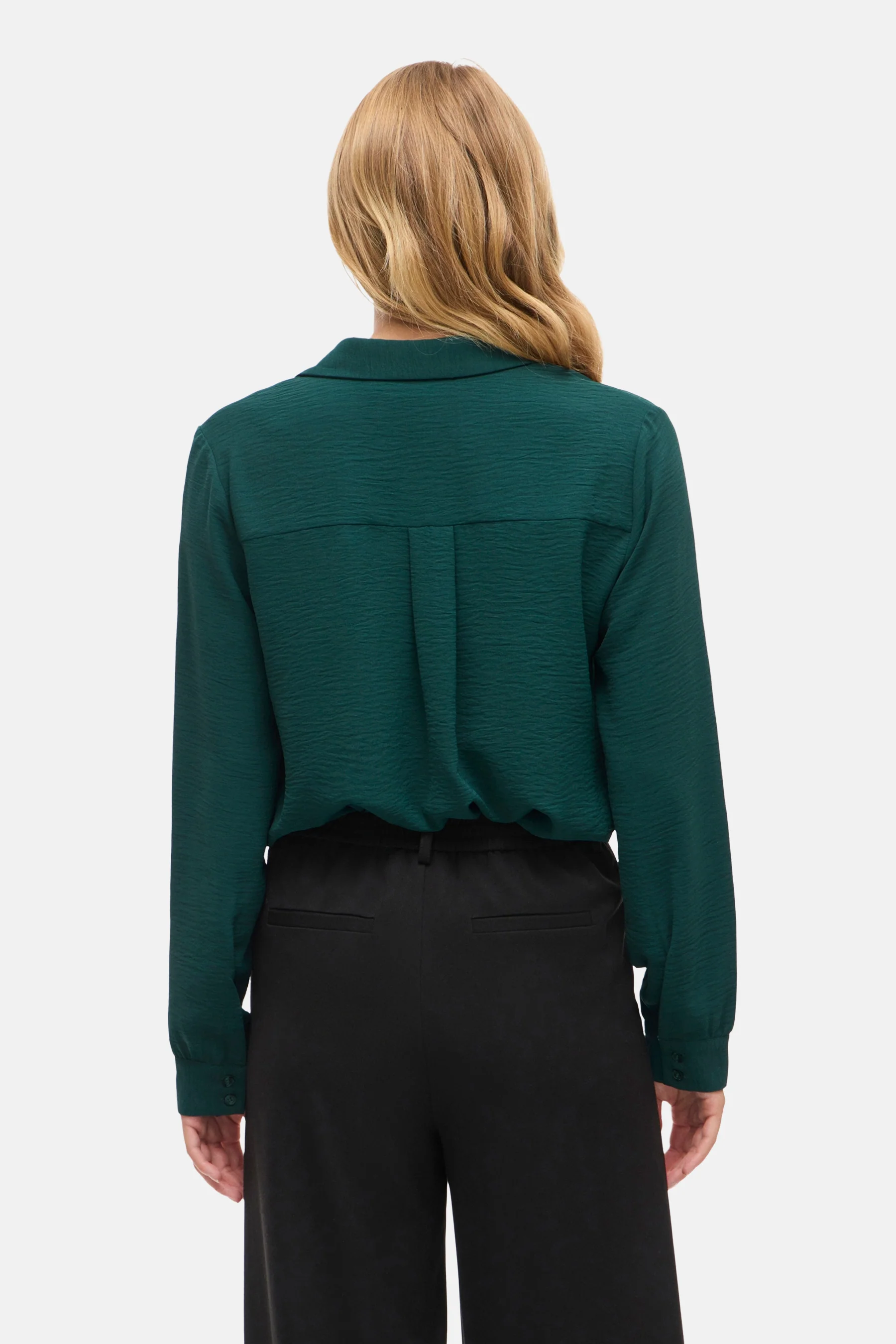 Blouse met lange mouwen - groen - Image 3